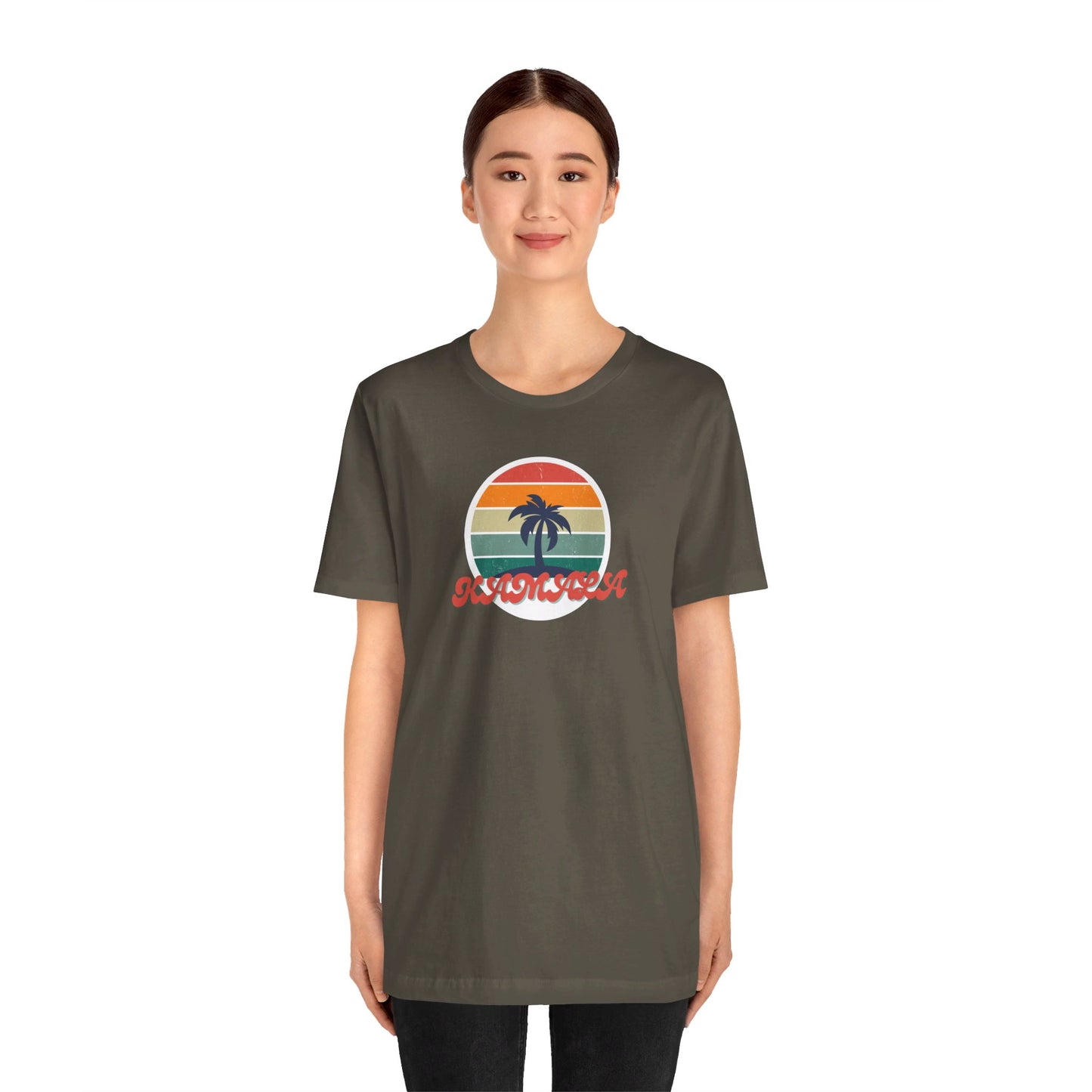 Palm Tree Kamala Jersey Short Sleeve Tee