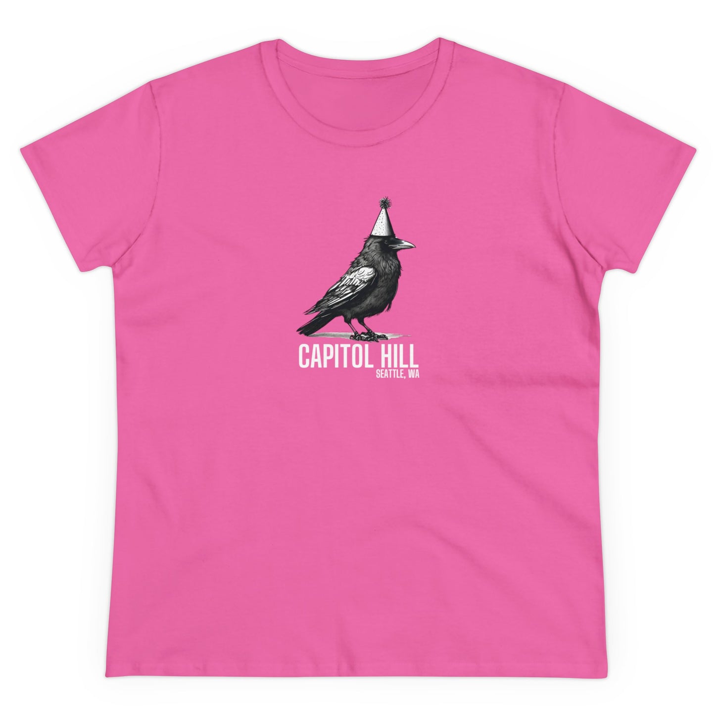 Capitol Hill Seattle Women's Midweight Cotton Tee