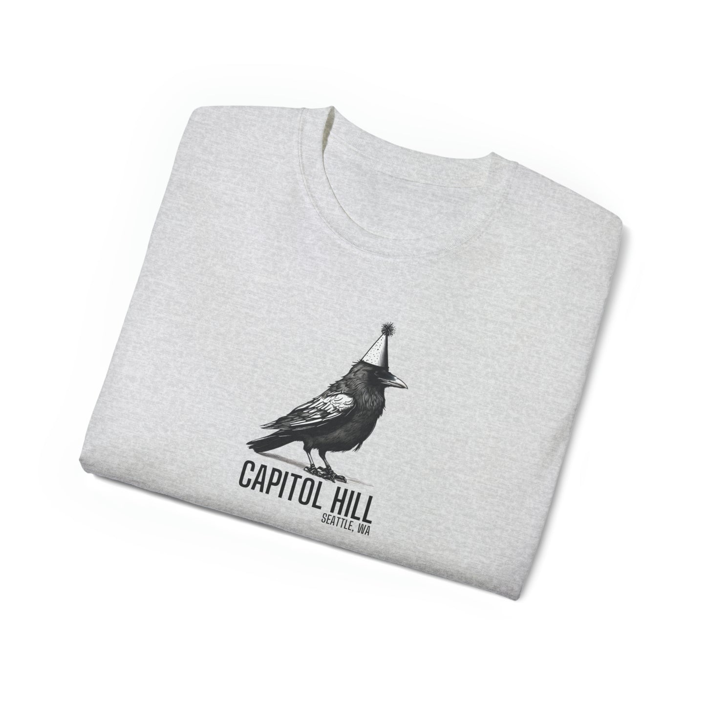 Capitol Hill Seattle Men’s Ultra Cotton Tee