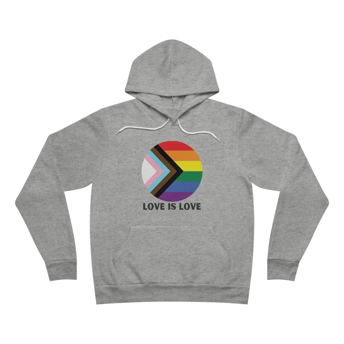 Love Is Love Sponge Fleece Pullover Hoodie