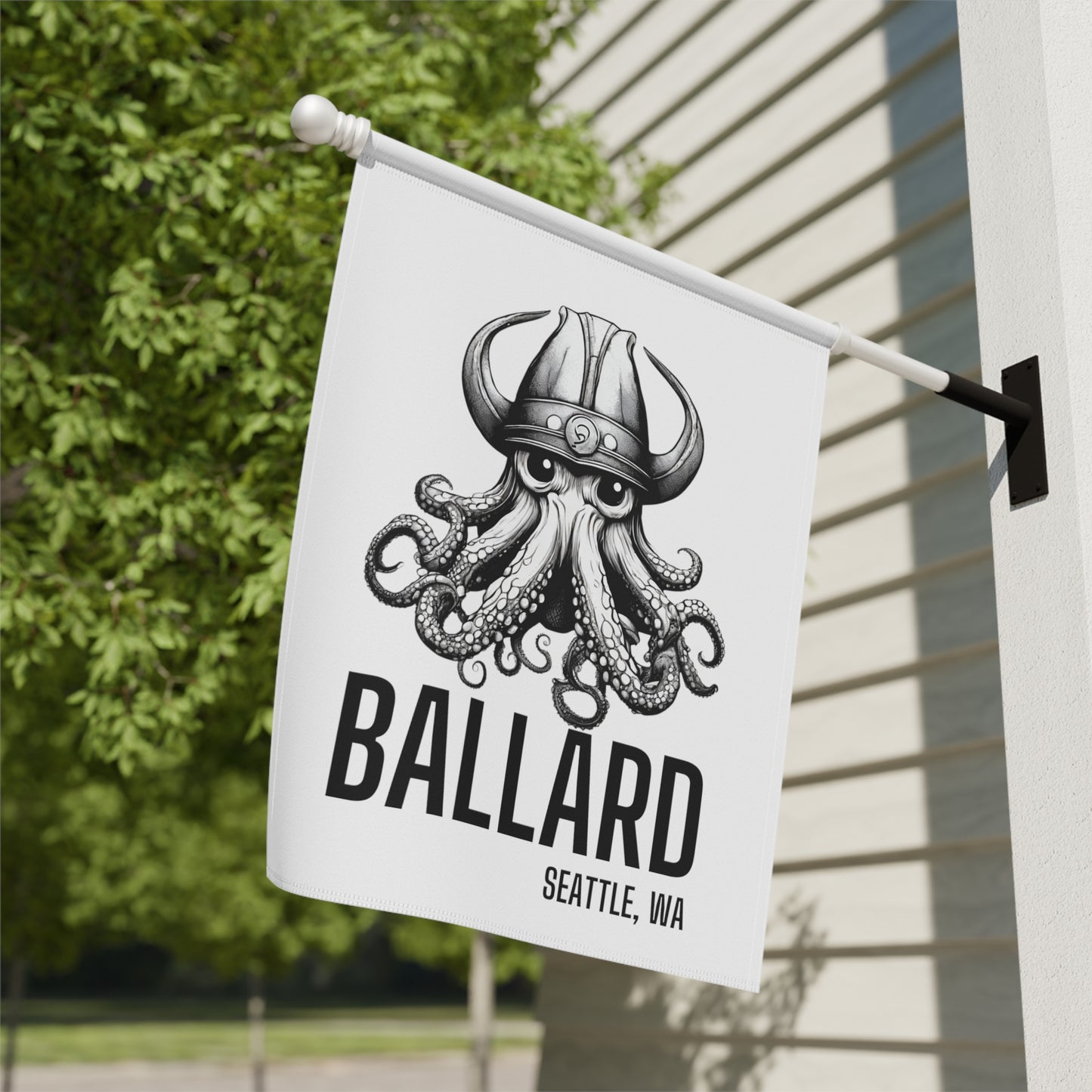 Ballard Octopus Garden & House Banner