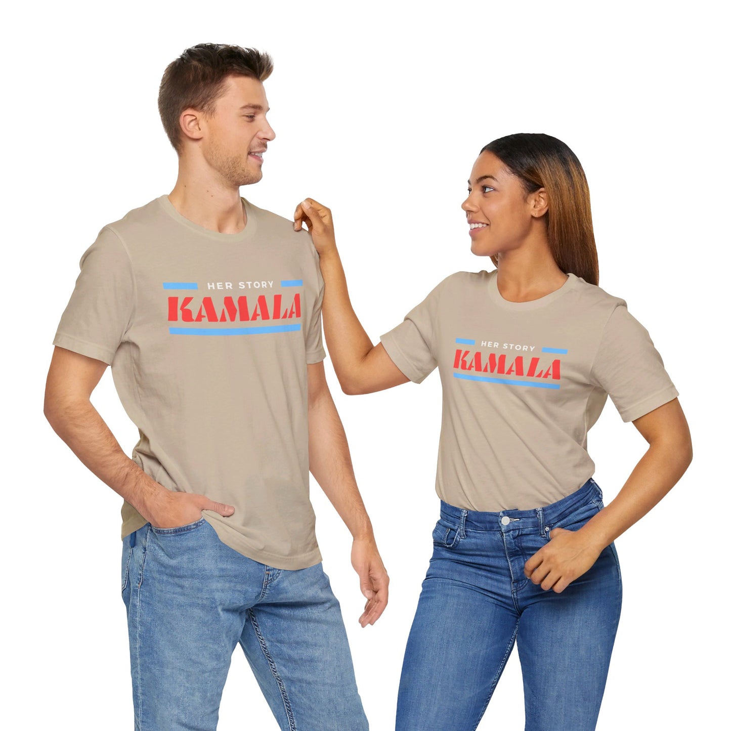 Her Story Kamala Jersey Short Sleeve Tee