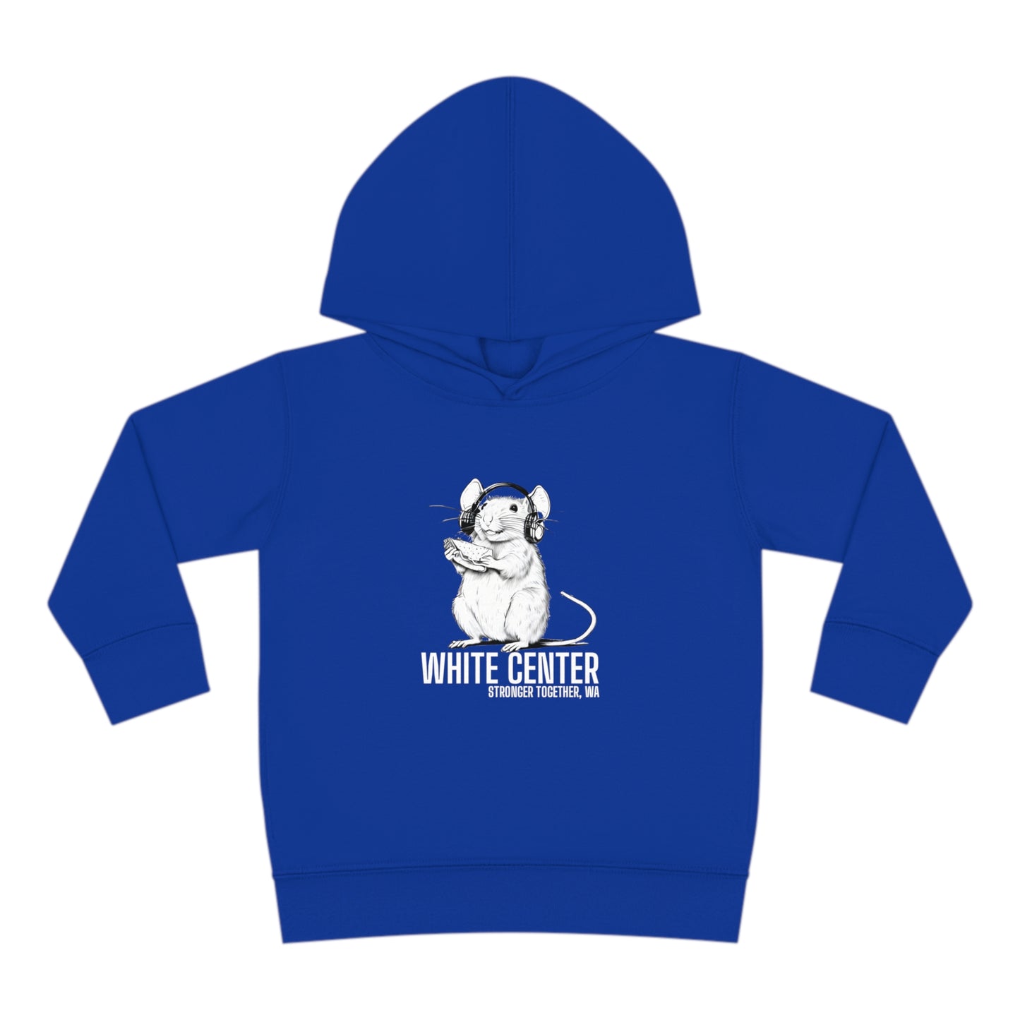 White Center, WA Toddler Pullover Fleece Hoodie