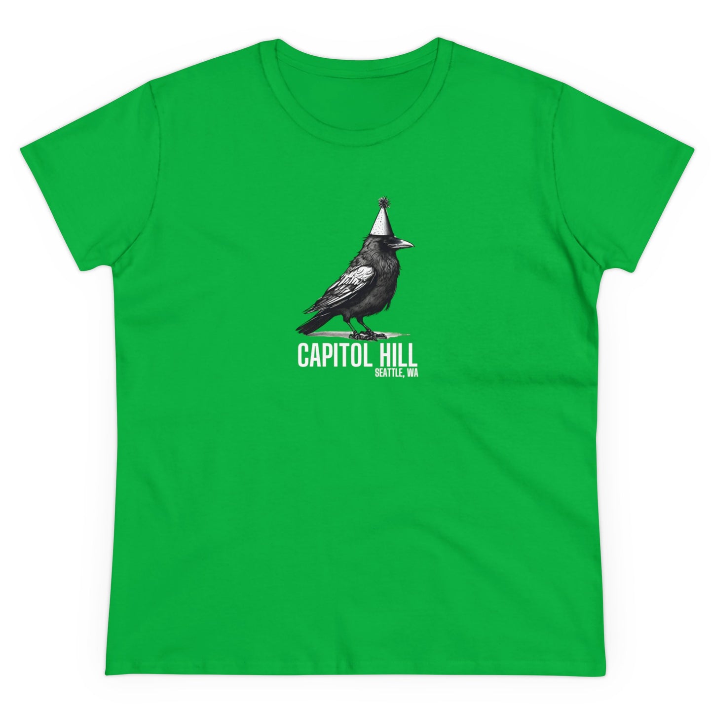 Capitol Hill Seattle Women's Midweight Cotton Tee