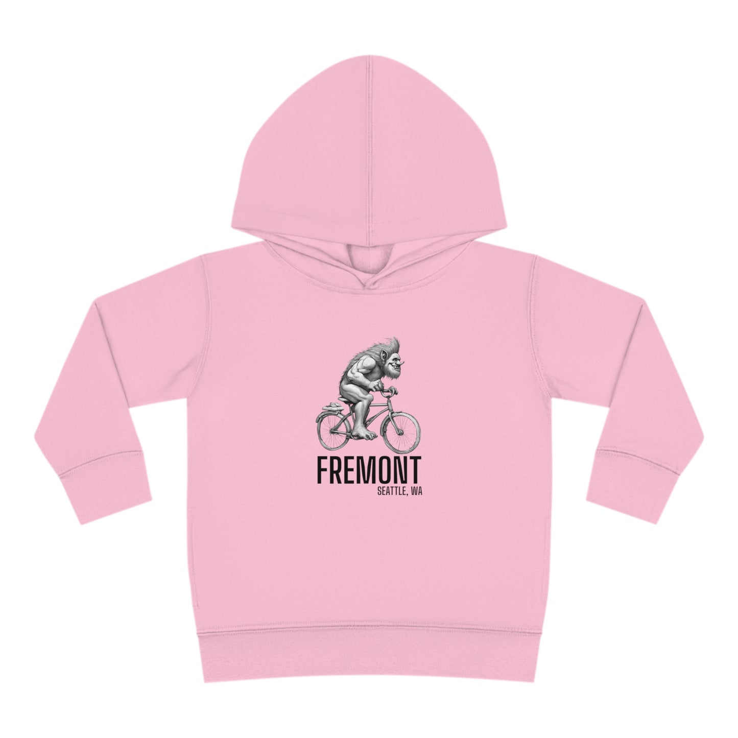 Fremont Seattle Toddler Pullover Fleece Hoodie