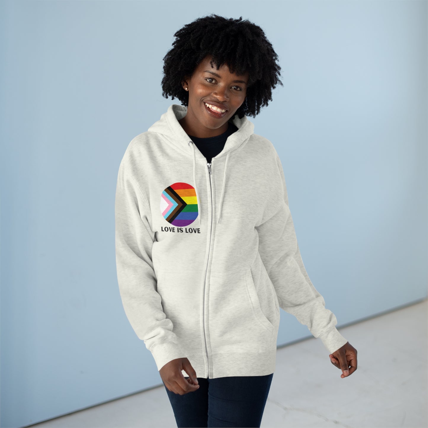 Love Is Love Zip Hoodie