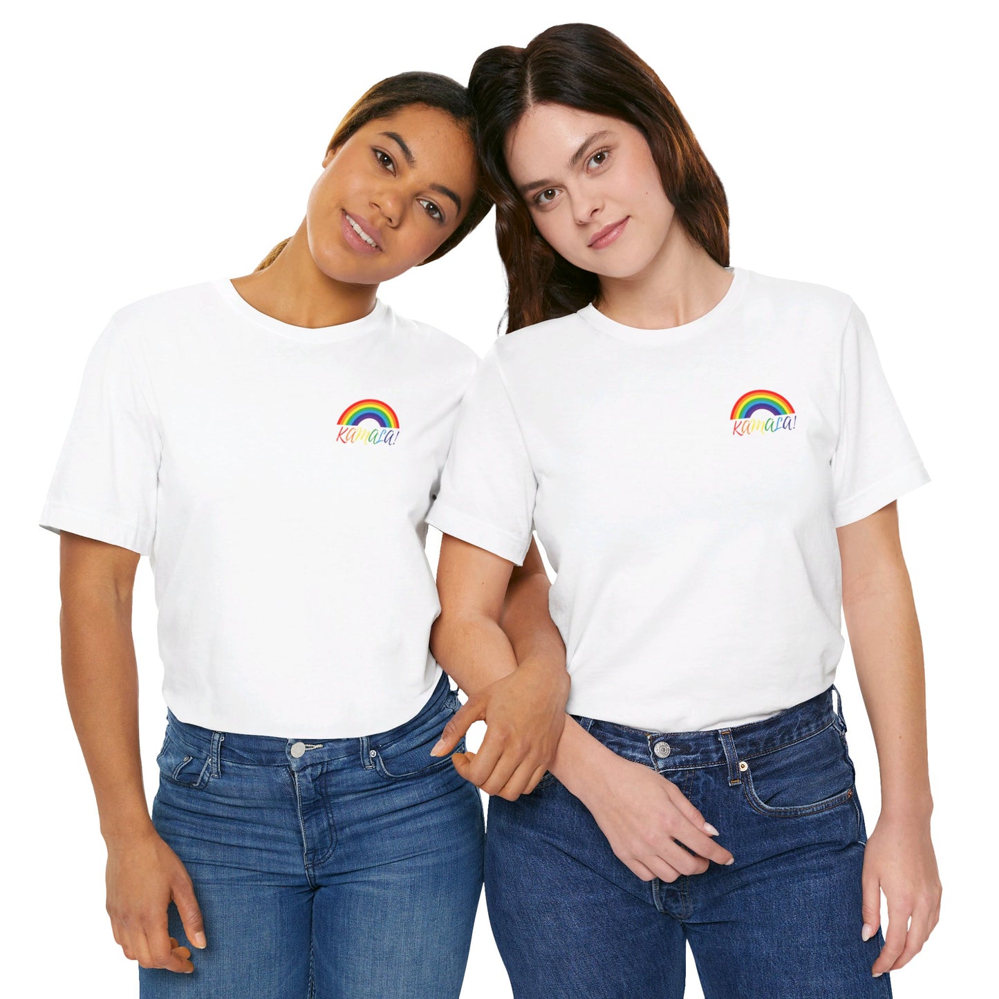 Rainbow Kamala Jersey Short Sleeve Tee