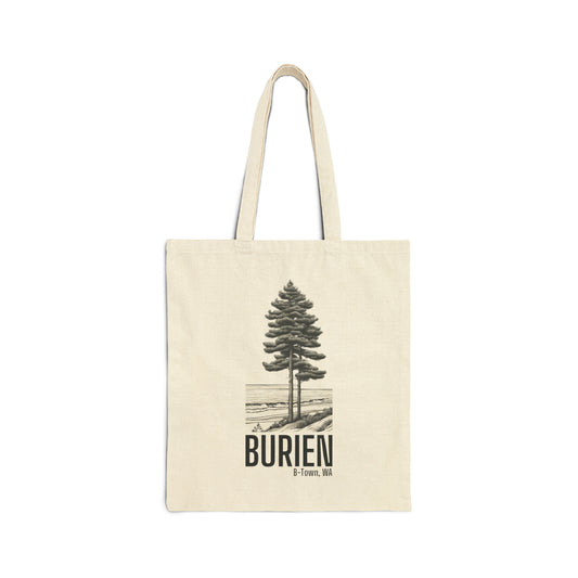 Burien WA Cotton Canvas Tote Bag