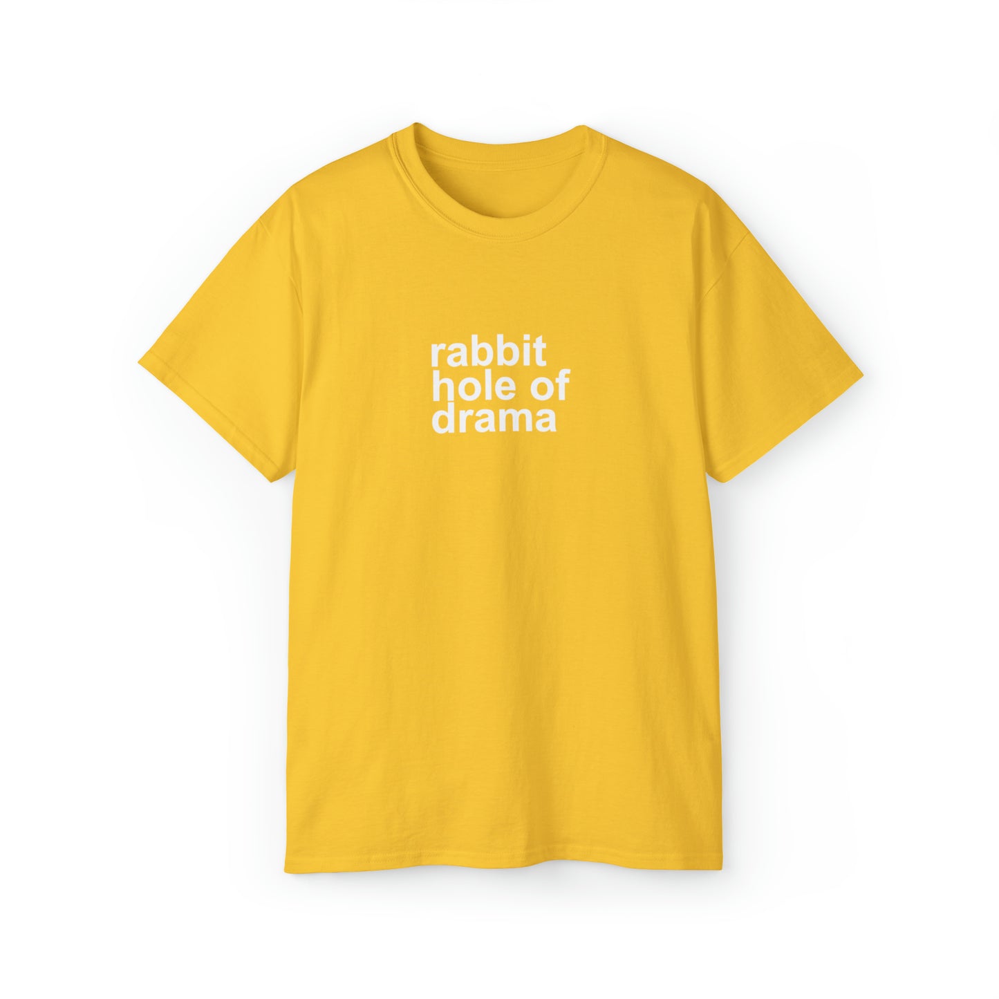 Rabbit Hole of Drama Men’s Ultra Cotton Tee