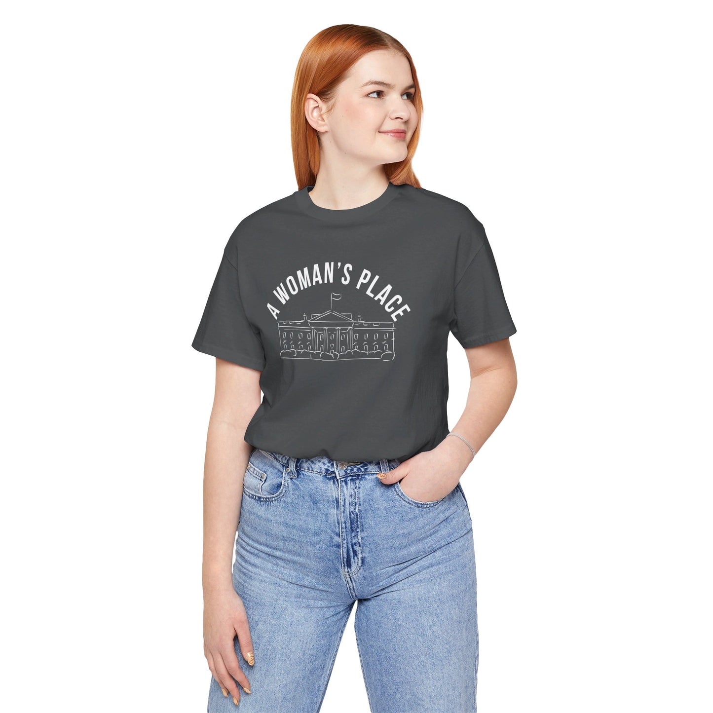 A Woman’s Place Jersey Short Sleeve Tee