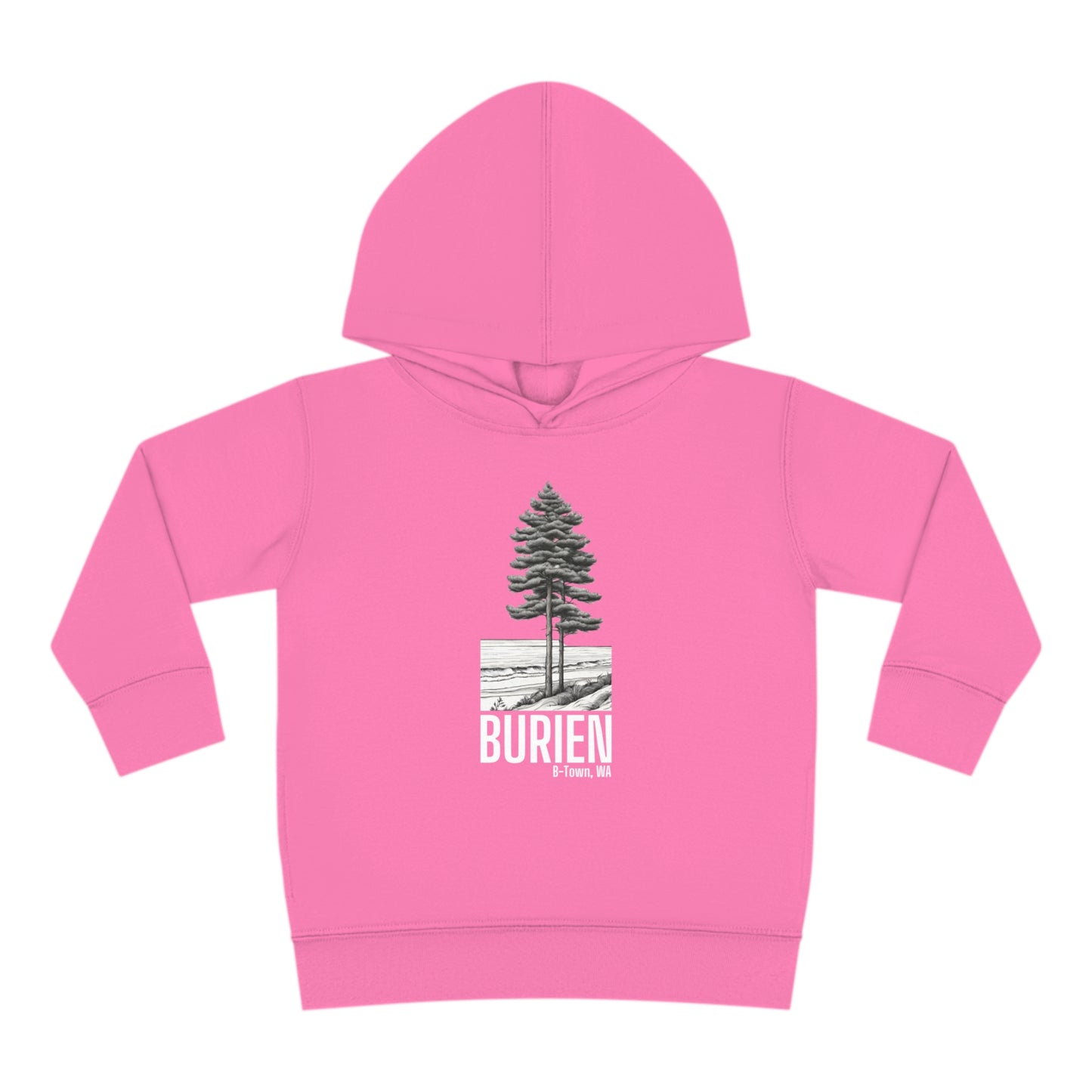 Burien WA Toddler Pullover Fleece Hoodie