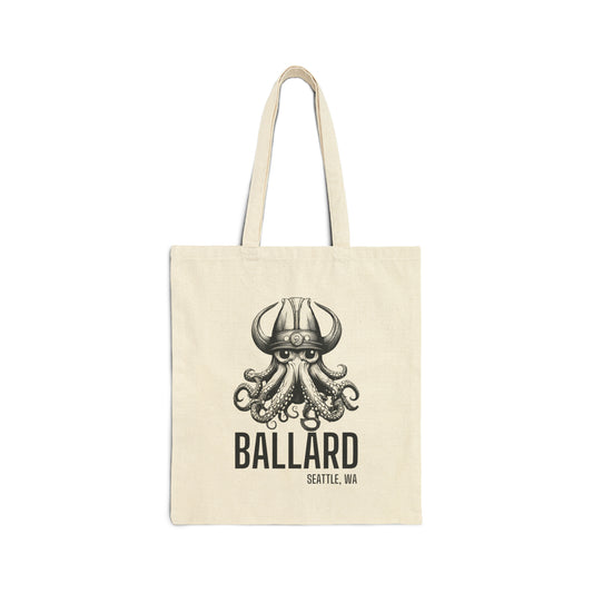 Ballard Octopus Cotton Canvas Tote Bag