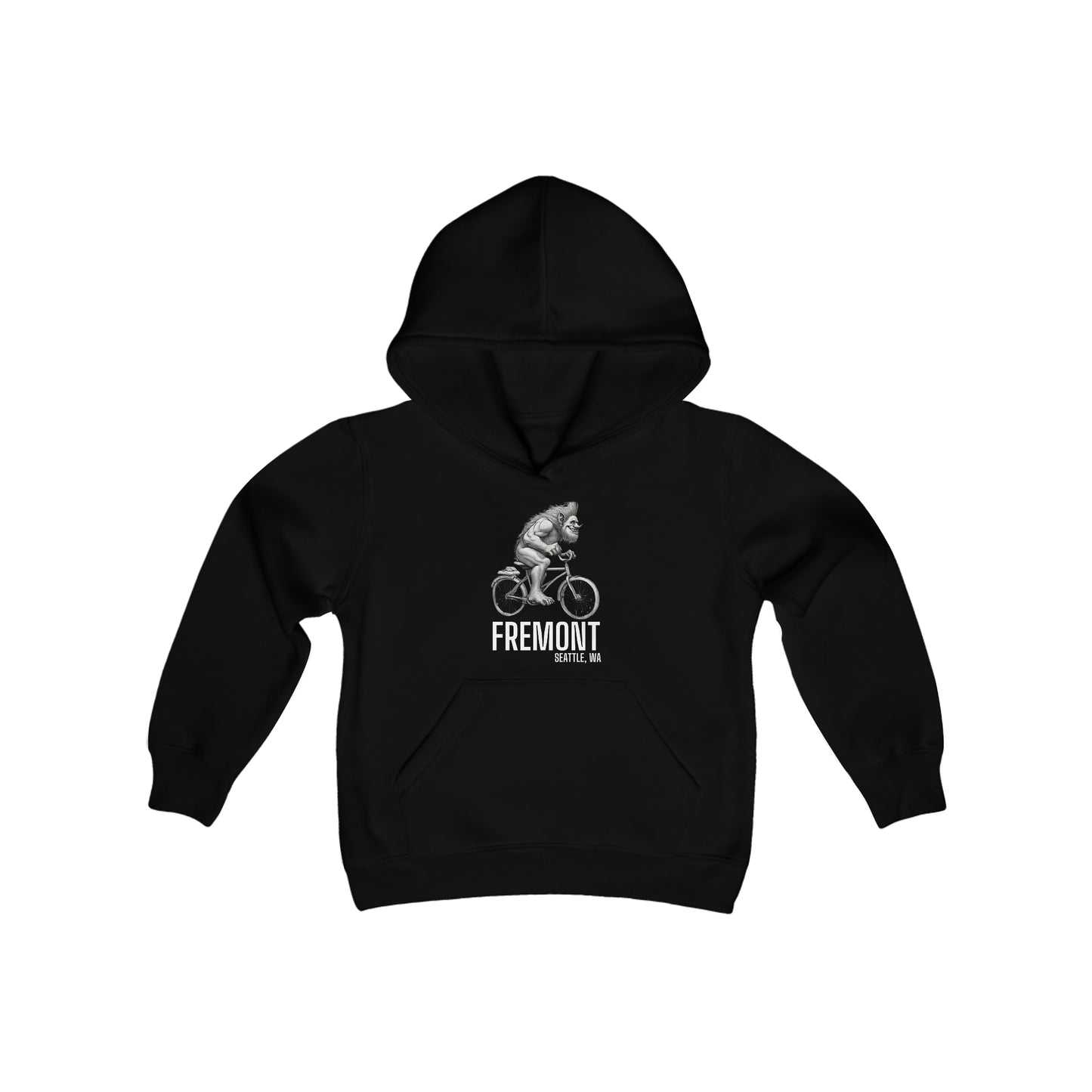 Fremont Seattle Youth Heavy Blend Hooded Sweatshirt