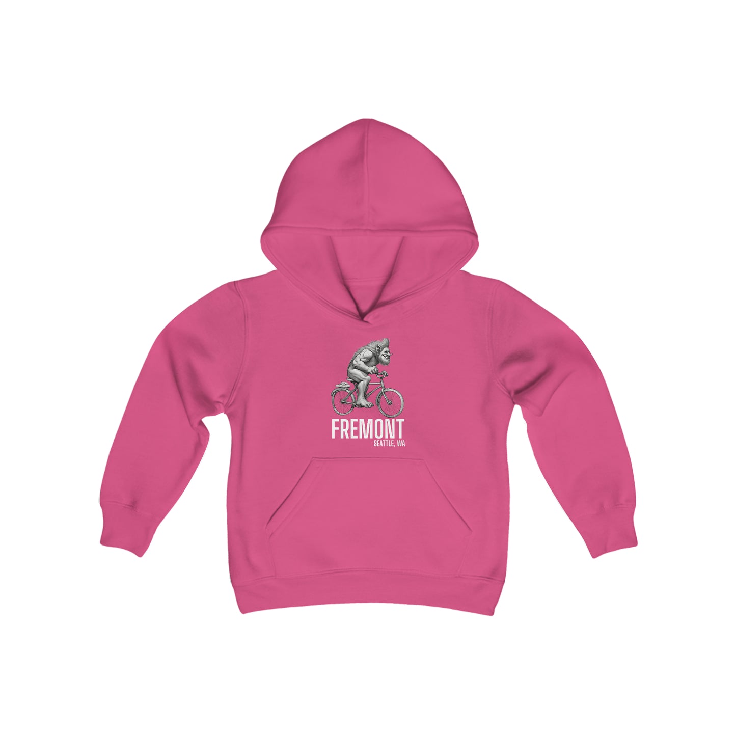 Fremont Seattle Youth Heavy Blend Hooded Sweatshirt