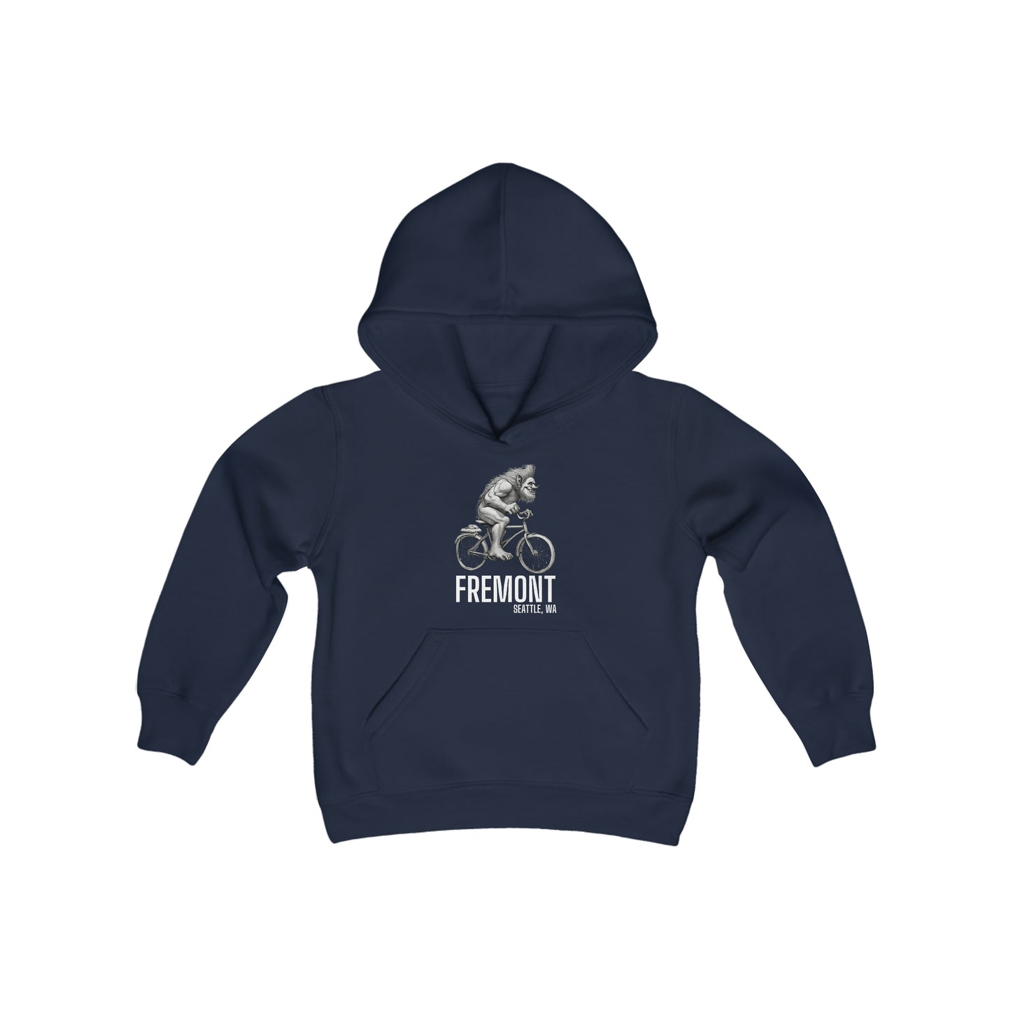 Fremont Seattle Youth Heavy Blend Hooded Sweatshirt