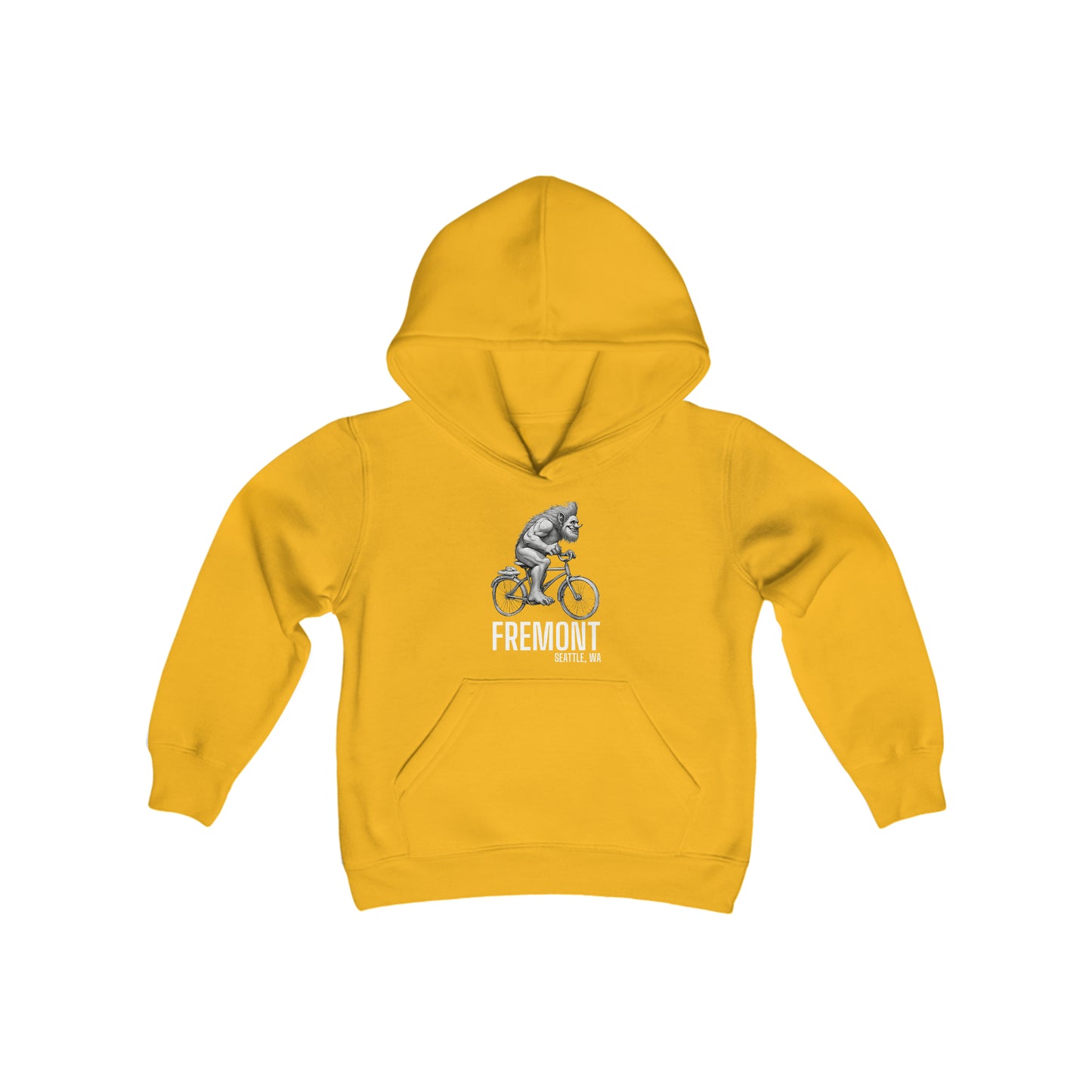 Fremont Seattle Youth Heavy Blend Hooded Sweatshirt