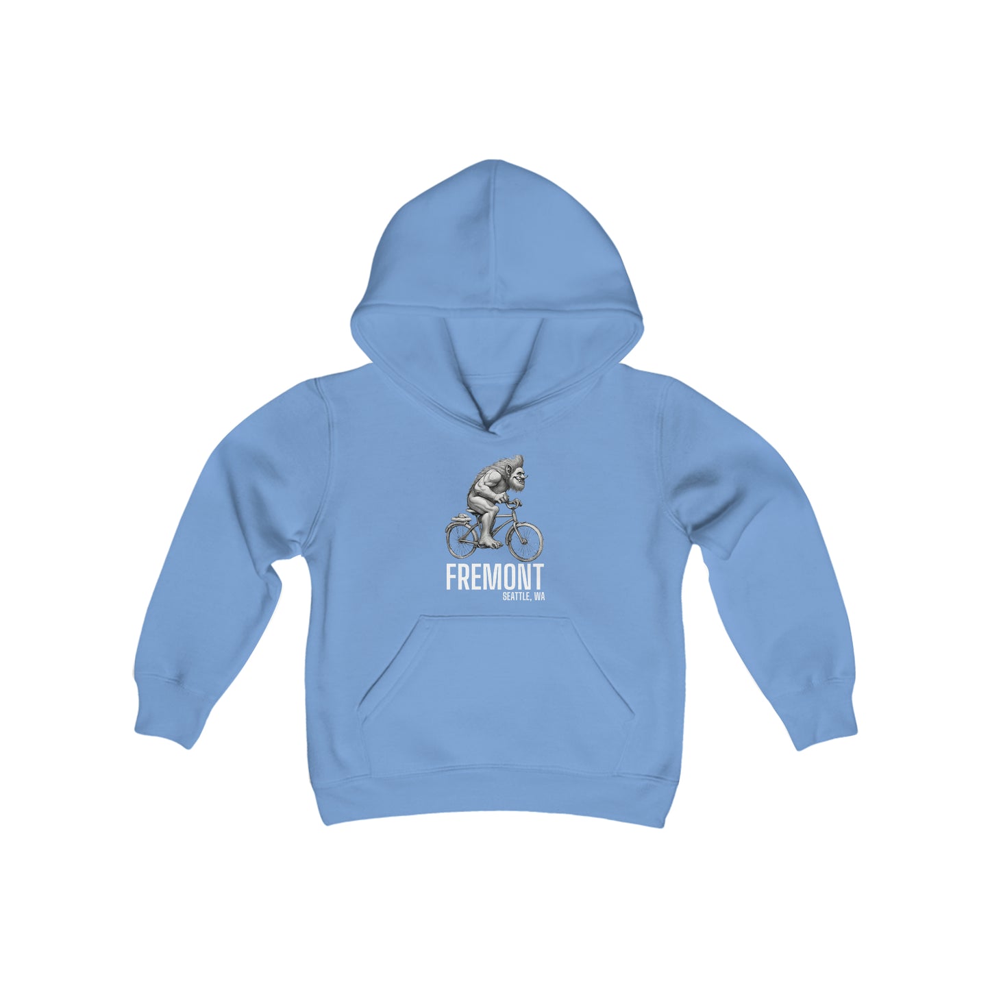 Fremont Seattle Youth Heavy Blend Hooded Sweatshirt