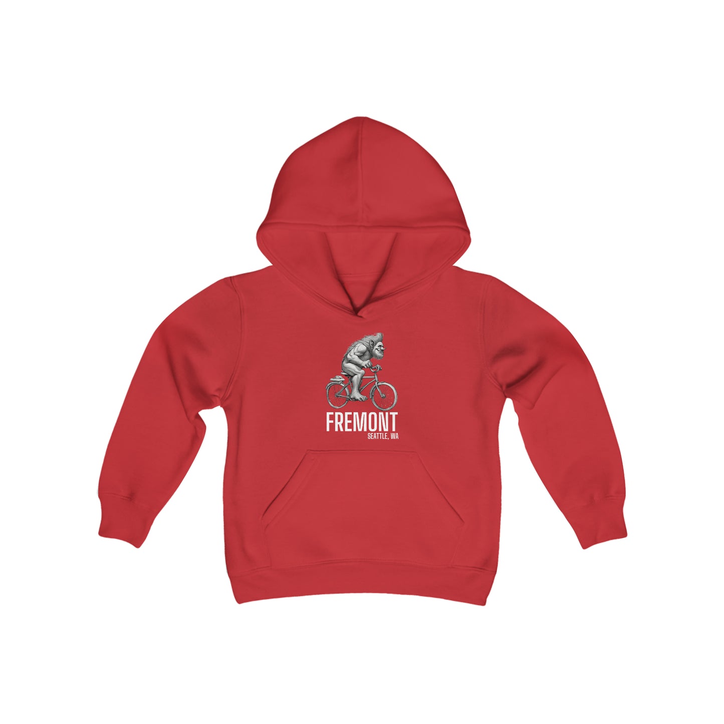 Fremont Seattle Youth Heavy Blend Hooded Sweatshirt