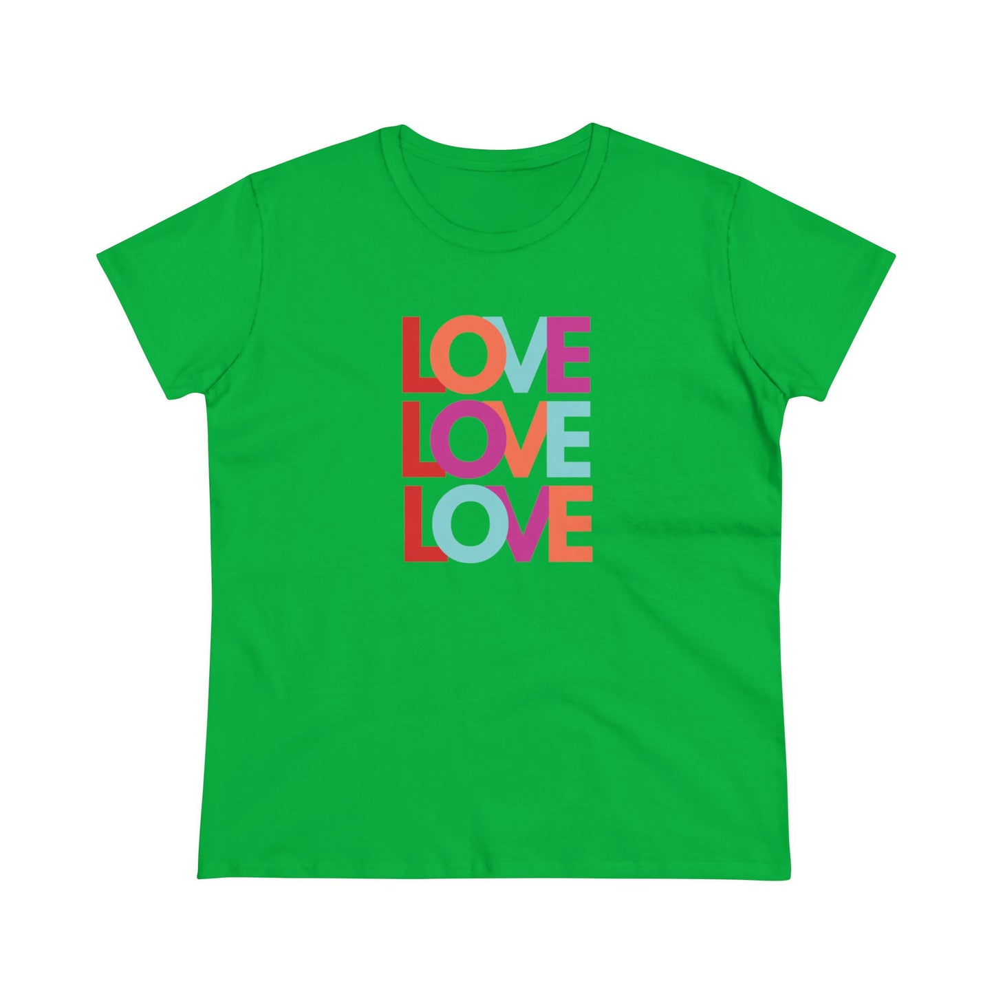 Love Women's Midweight Cotton Tee