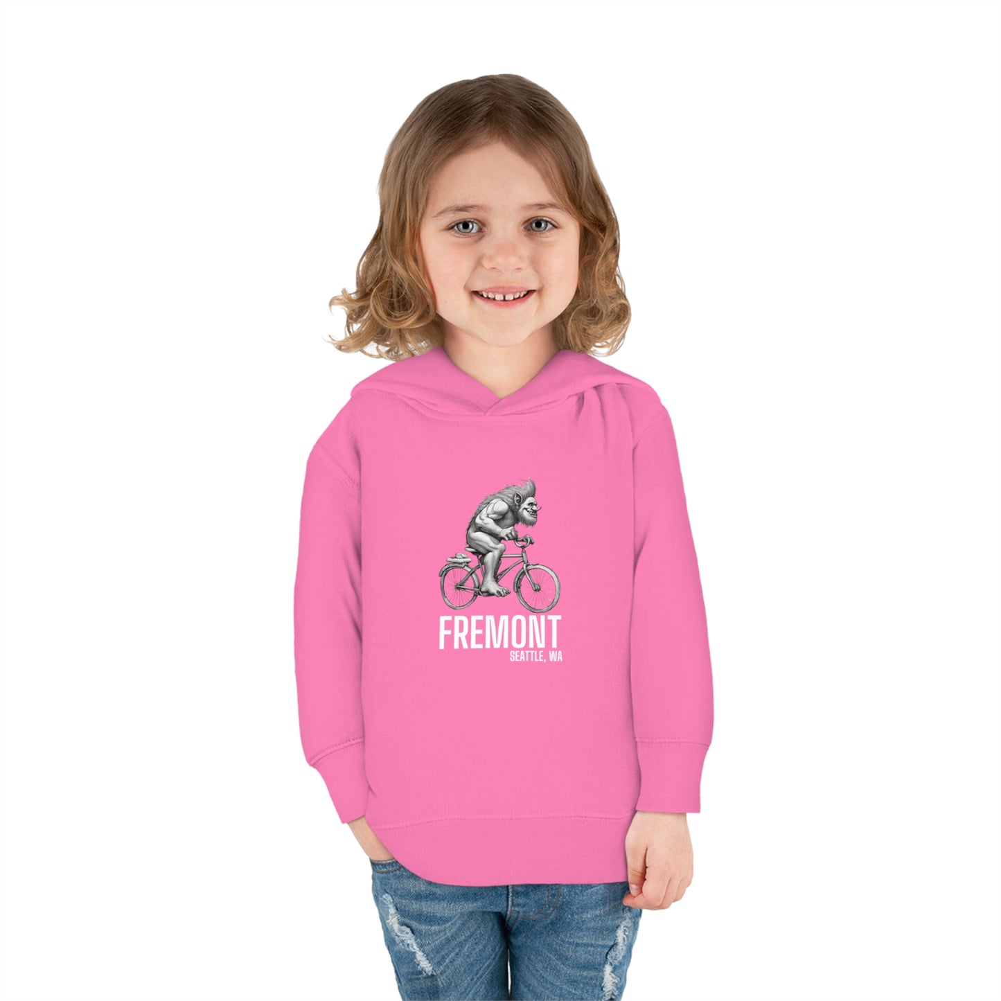 Fremont Seattle Toddler Pullover Fleece Hoodie