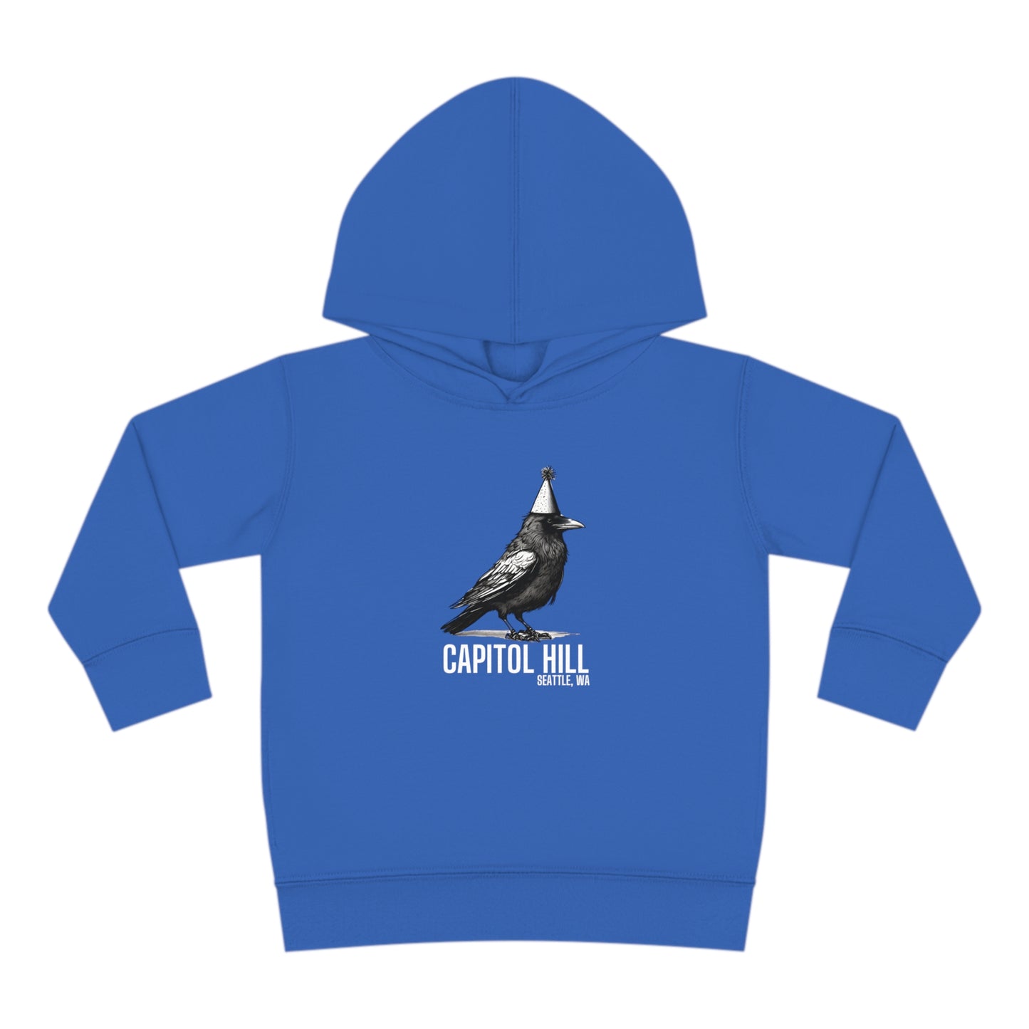 Capitol Hill Seattle Toddler Pullover Fleece Hoodie