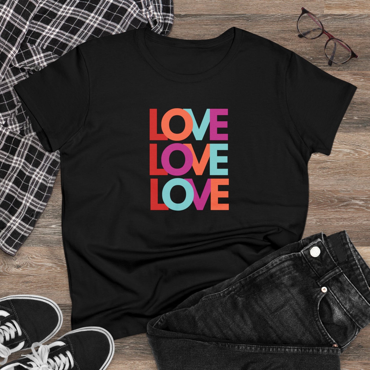 Love Women's Midweight Cotton Tee