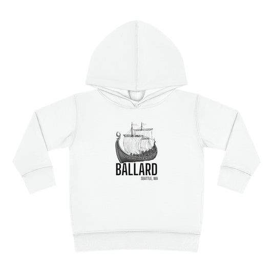 Ballard Seattle Toddler Pullover Fleece Hoodie