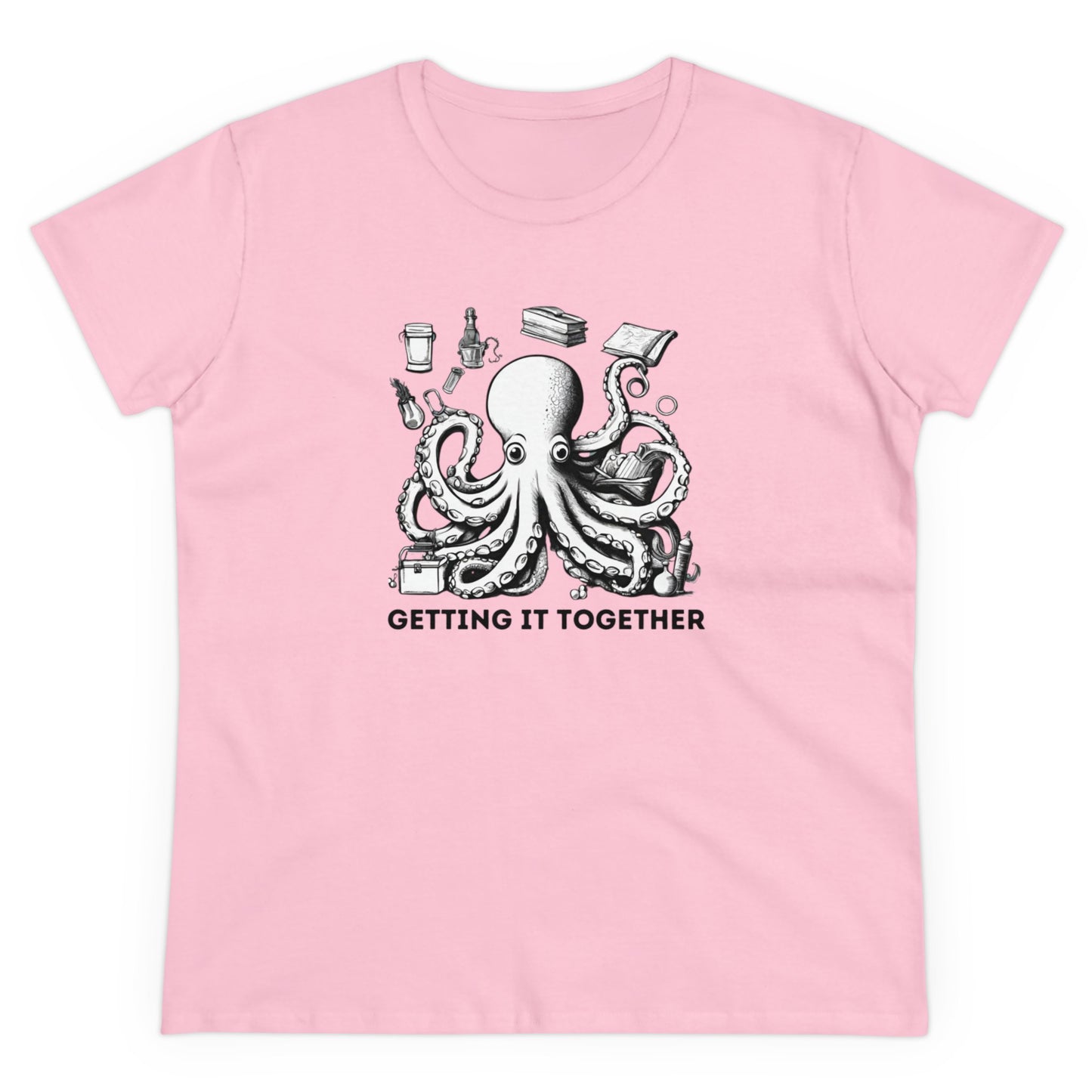 Getting It Together Women's Midweight Cotton Tee