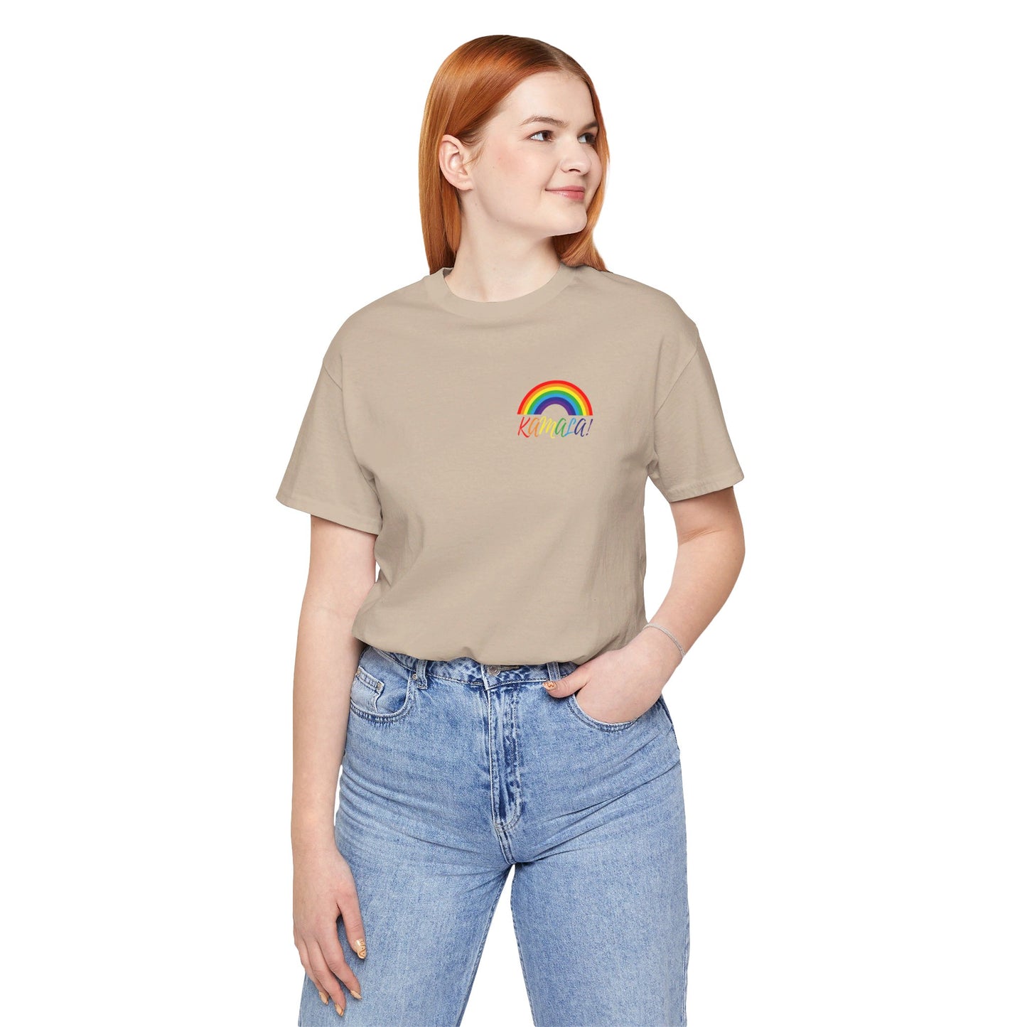 Rainbow Kamala Jersey Short Sleeve Tee