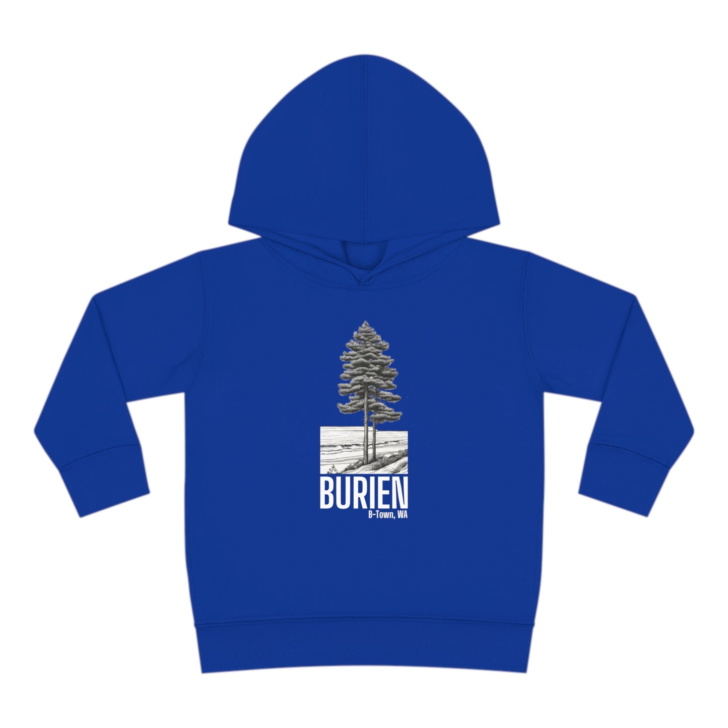 Burien WA Toddler Pullover Fleece Hoodie