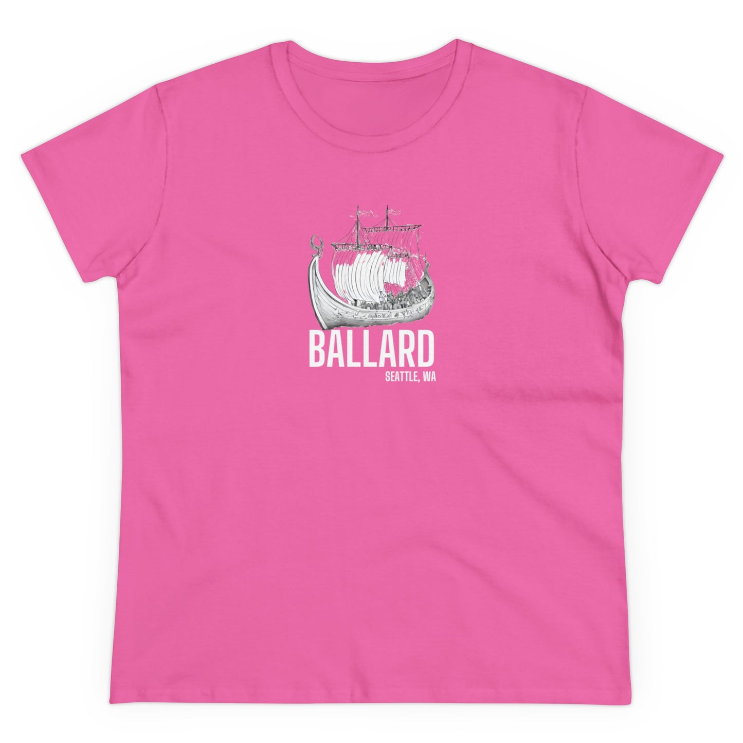 Ballard Seattle Women's Midweight Cotton Tee