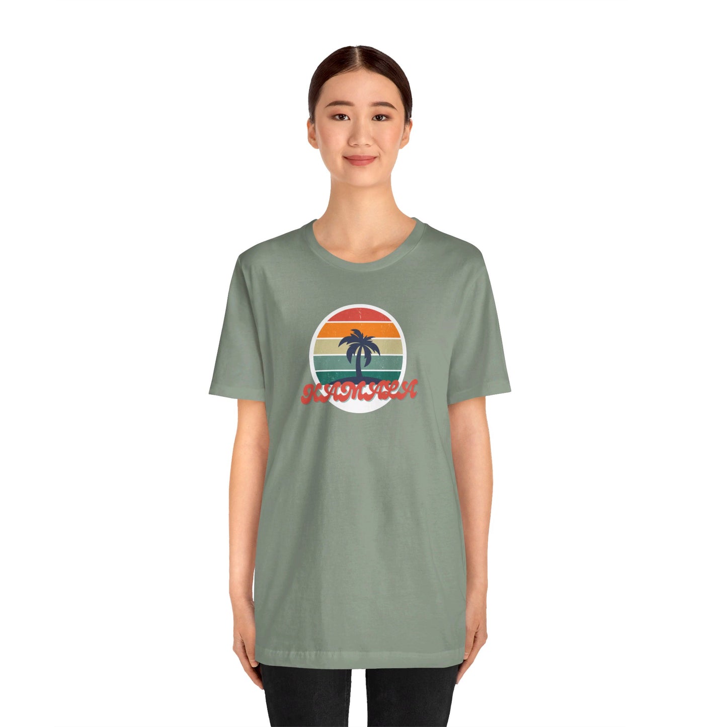 Palm Tree Kamala Jersey Short Sleeve Tee