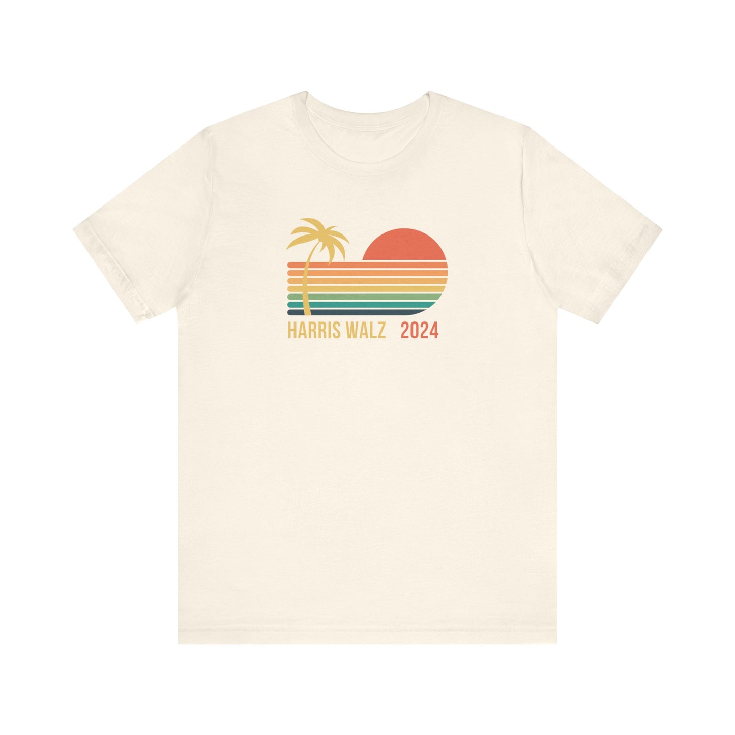 Palm Tree Harris Walz Jersey Short Sleeve Tee