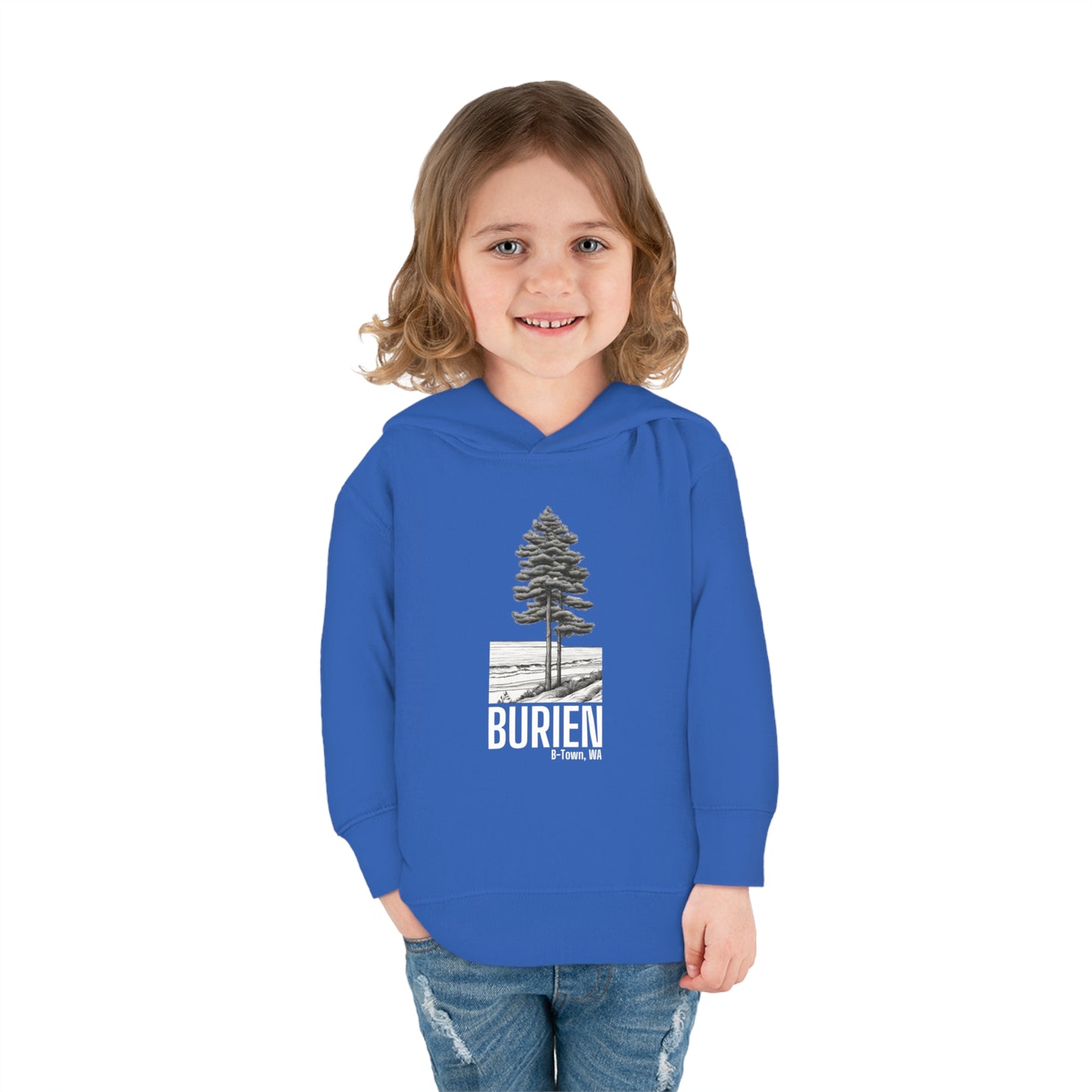 Burien WA Toddler Pullover Fleece Hoodie