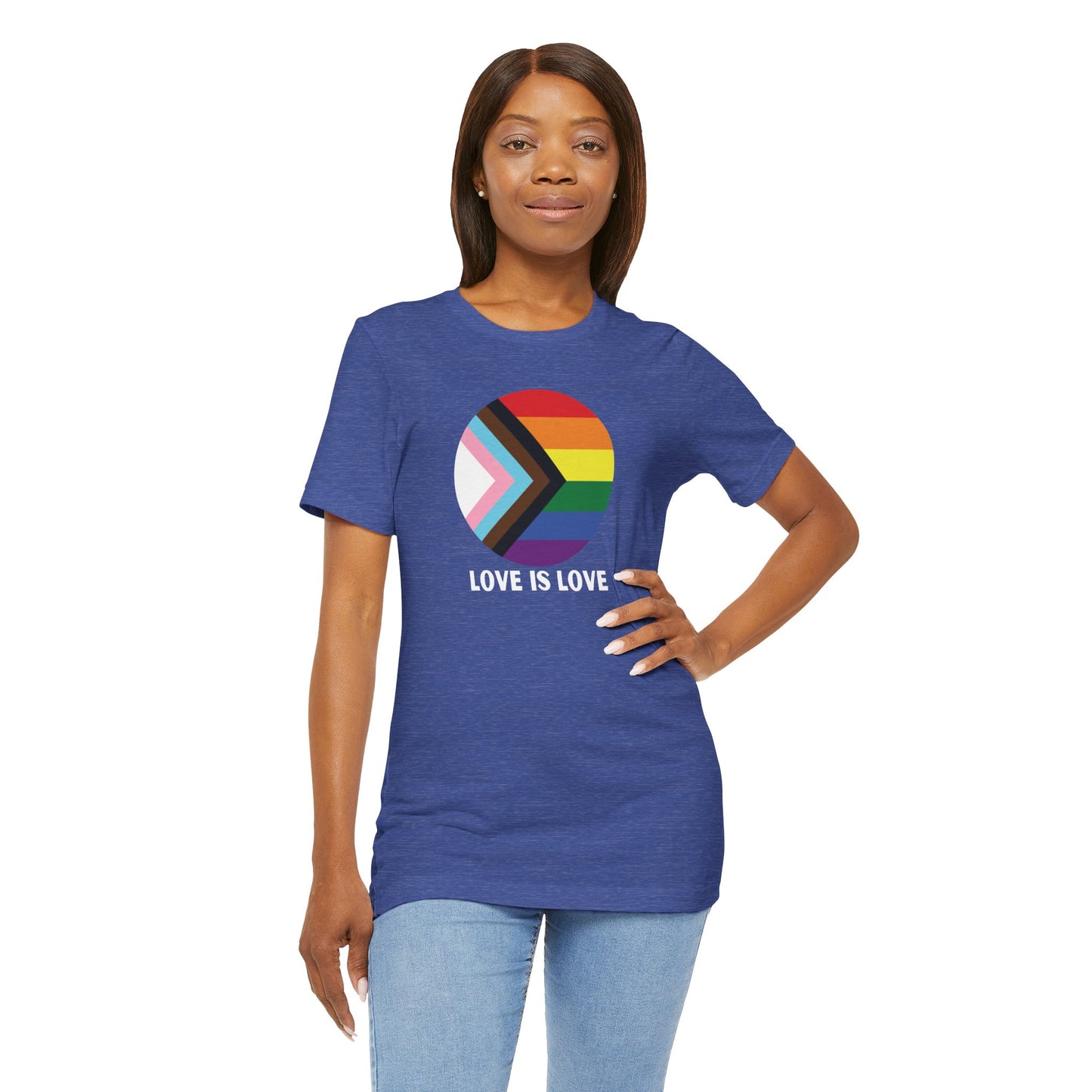 Love Is Love Jersey Short Sleeve Tee