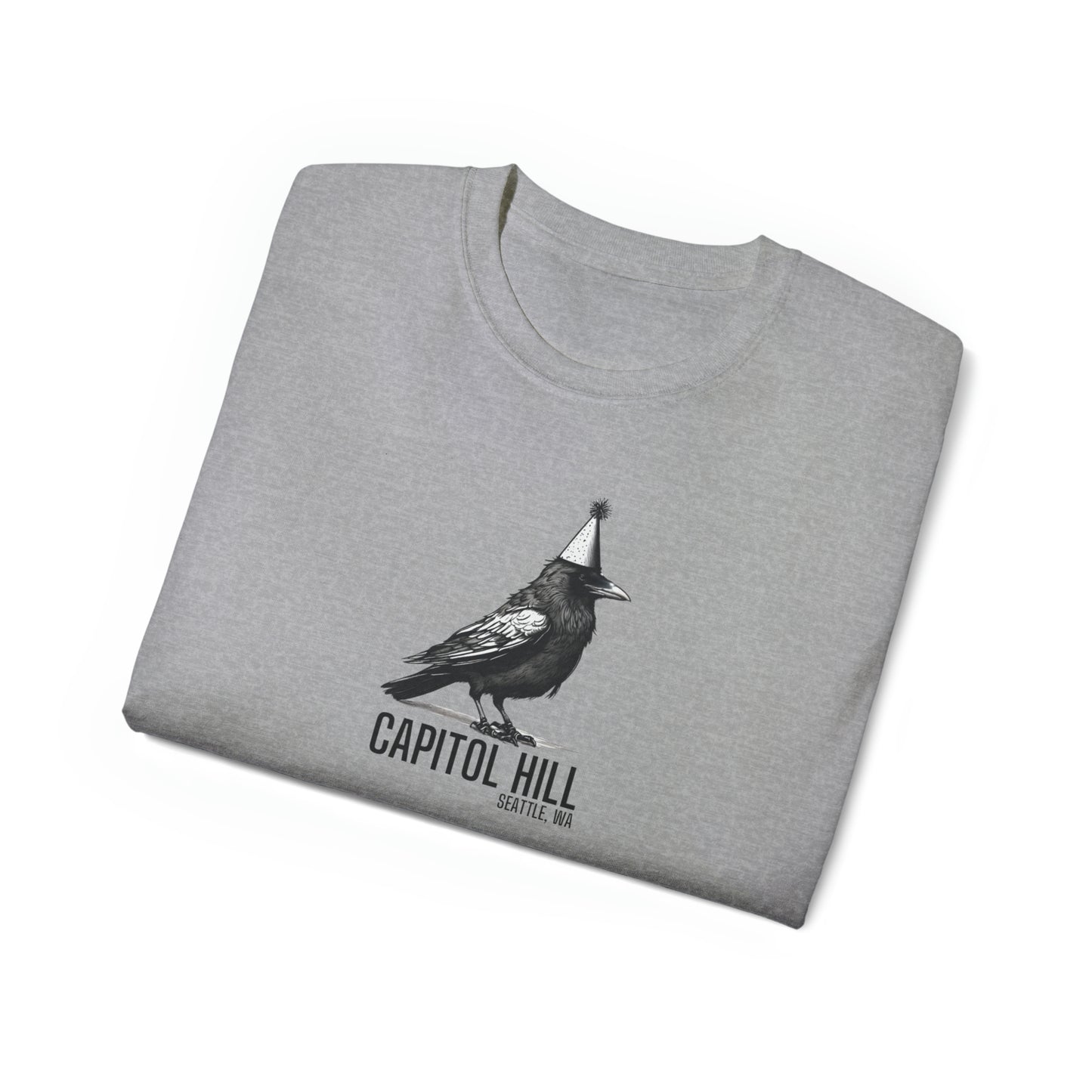 Capitol Hill Seattle Men’s Ultra Cotton Tee