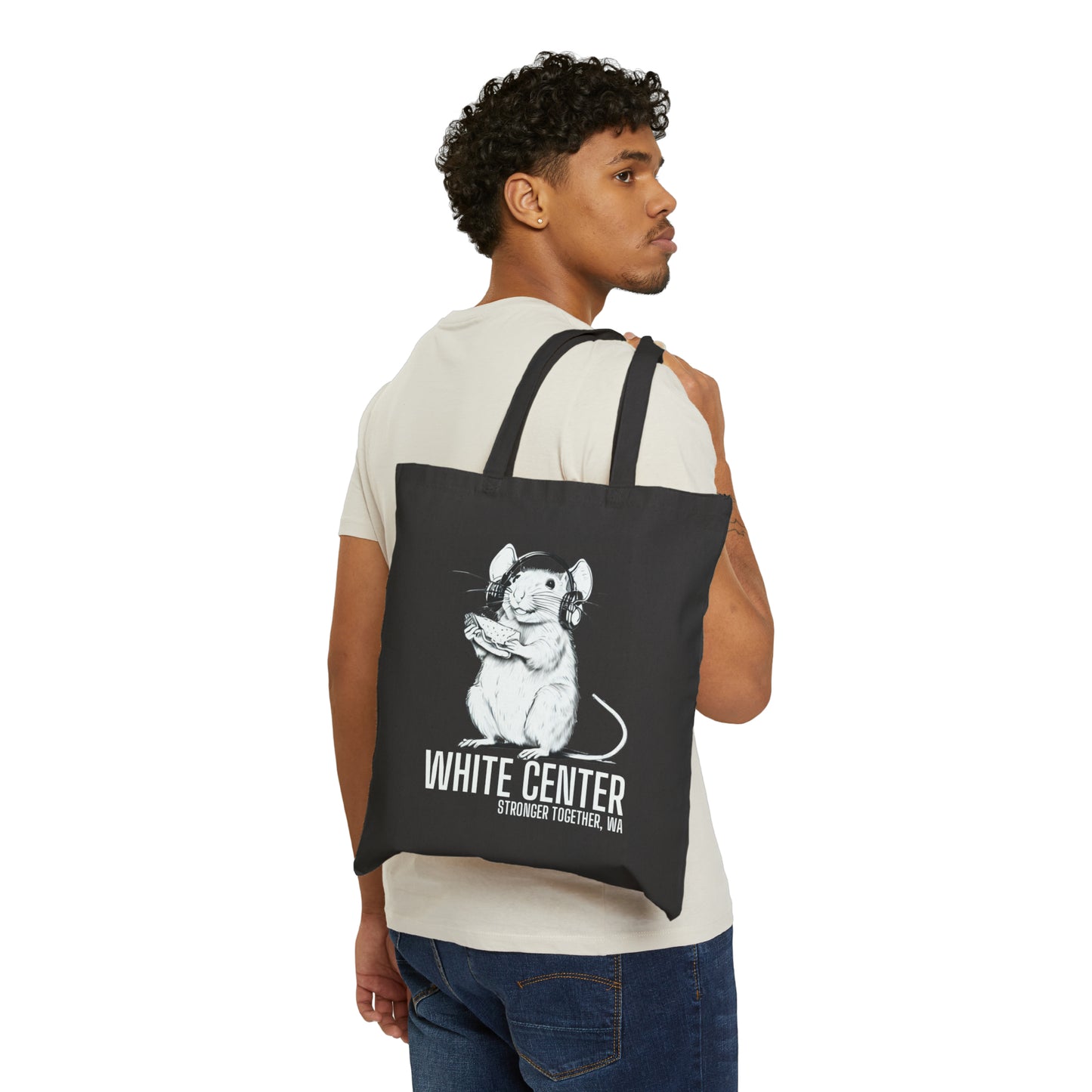 White Center WA Cotton Canvas Tote Bag