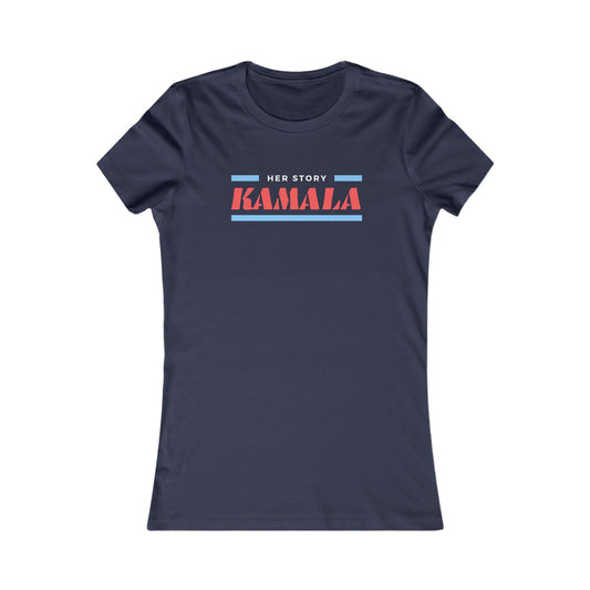 Her Story Kamala Women's Favorite Tee