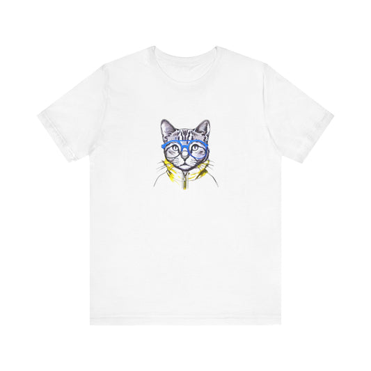 Cat Style Jersey Short Sleeve Tee