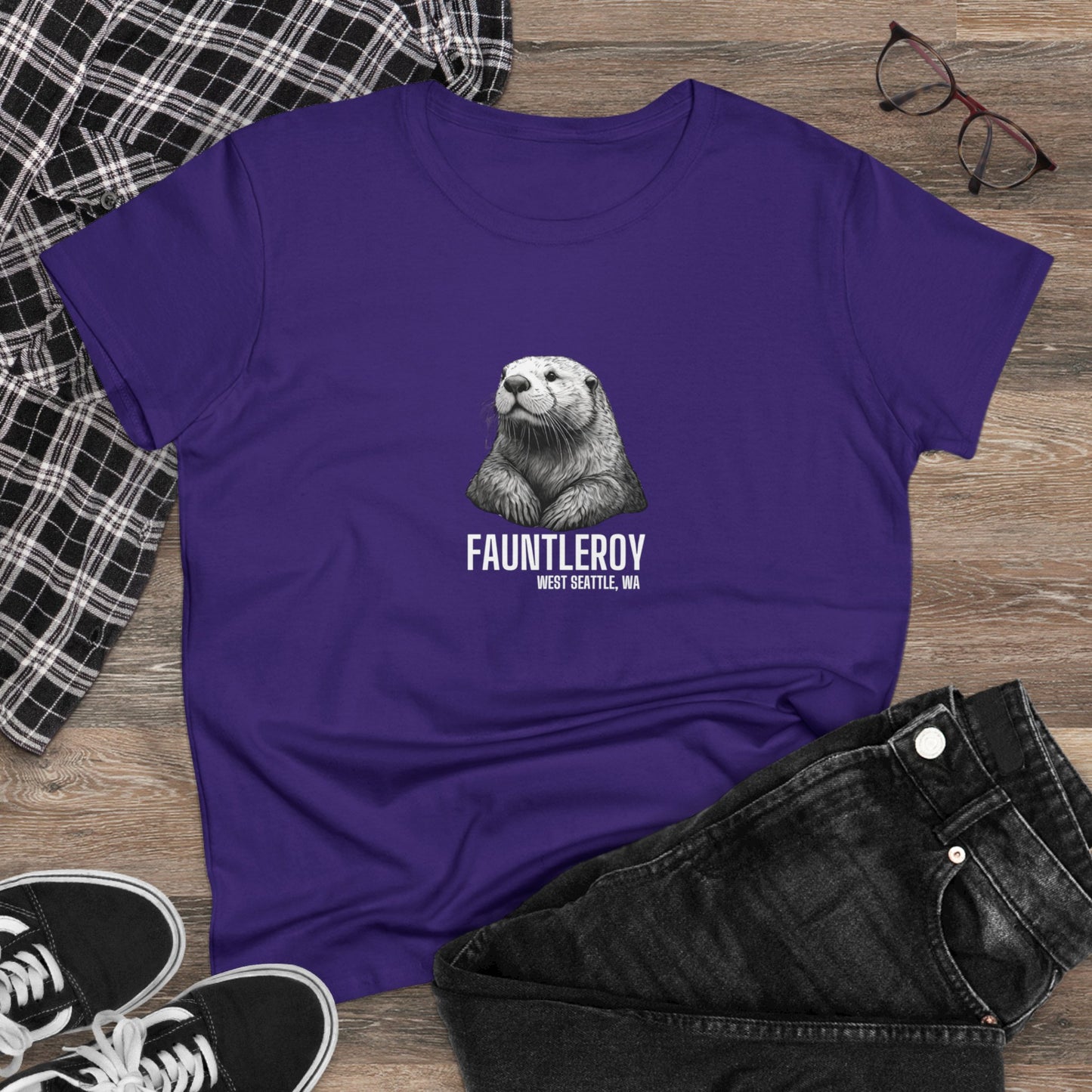 Fauntleroy West Seattle Women's Midweight Cotton Tee