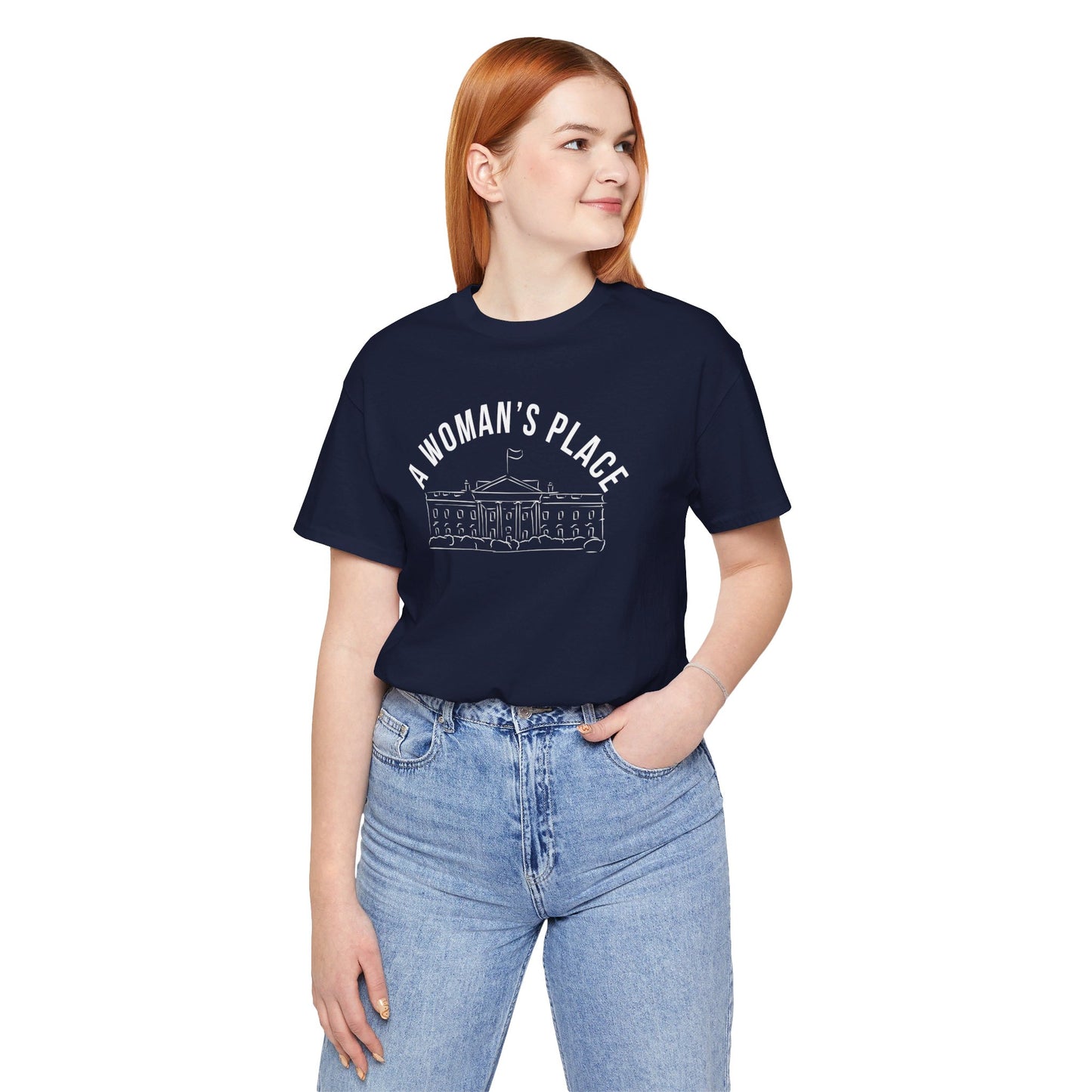 A Woman’s Place Jersey Short Sleeve Tee