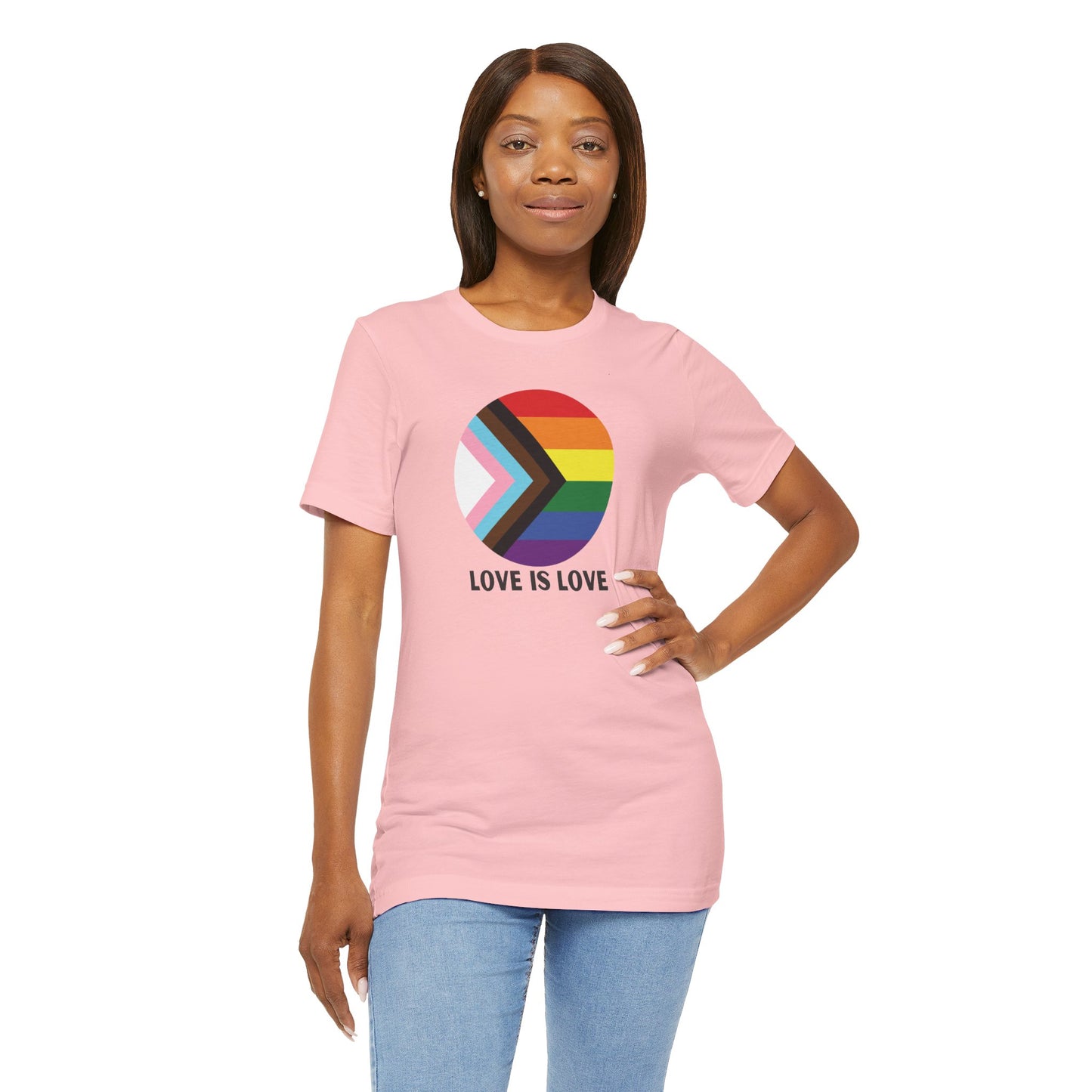 Love Is Love Jersey Short Sleeve Tee