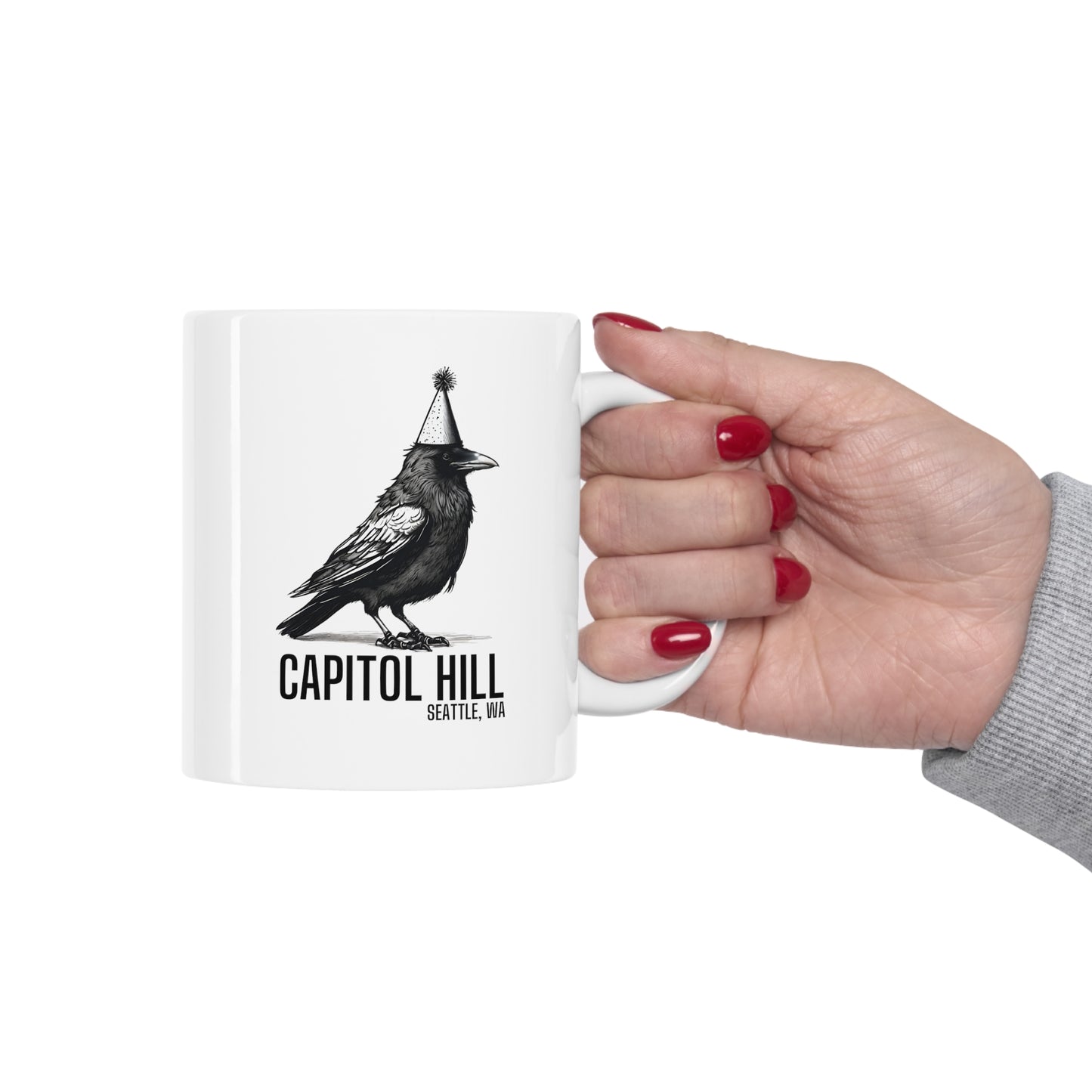 Capitol Hill Seattle Ceramic Mug 11oz