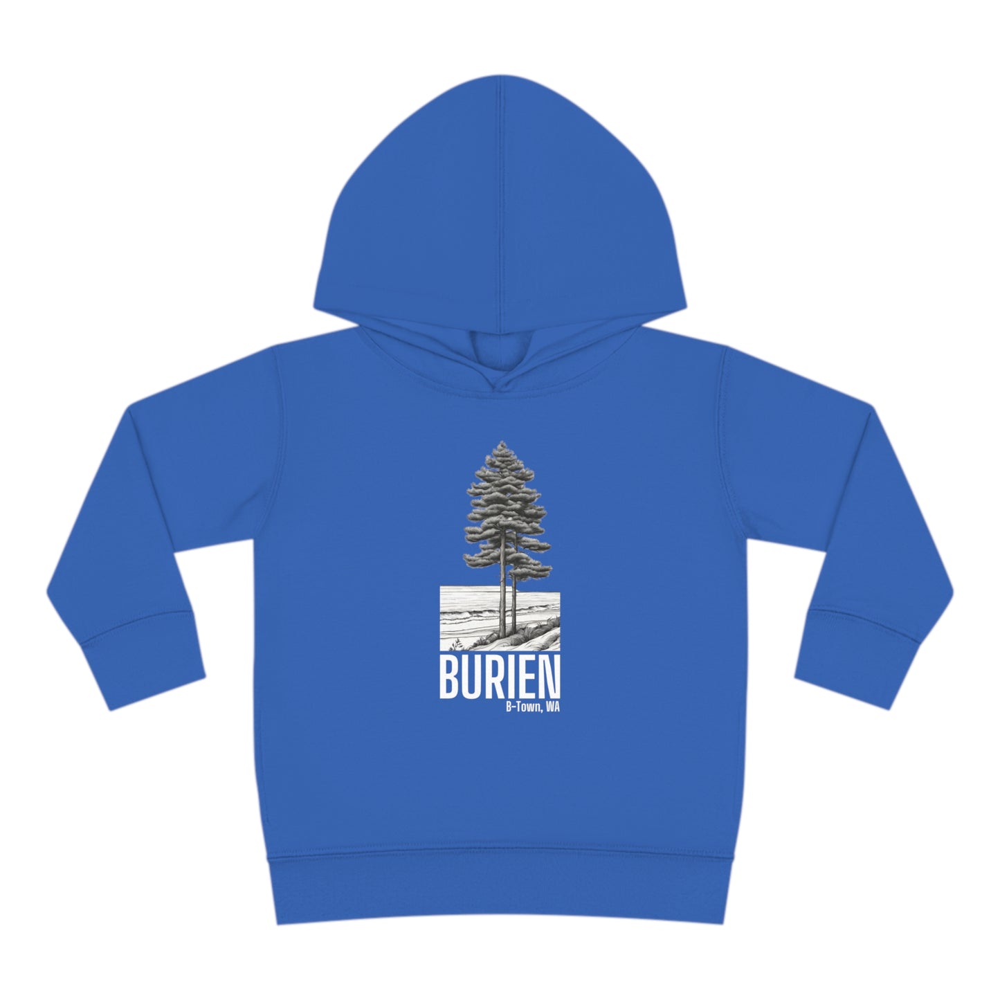 Burien WA Toddler Pullover Fleece Hoodie