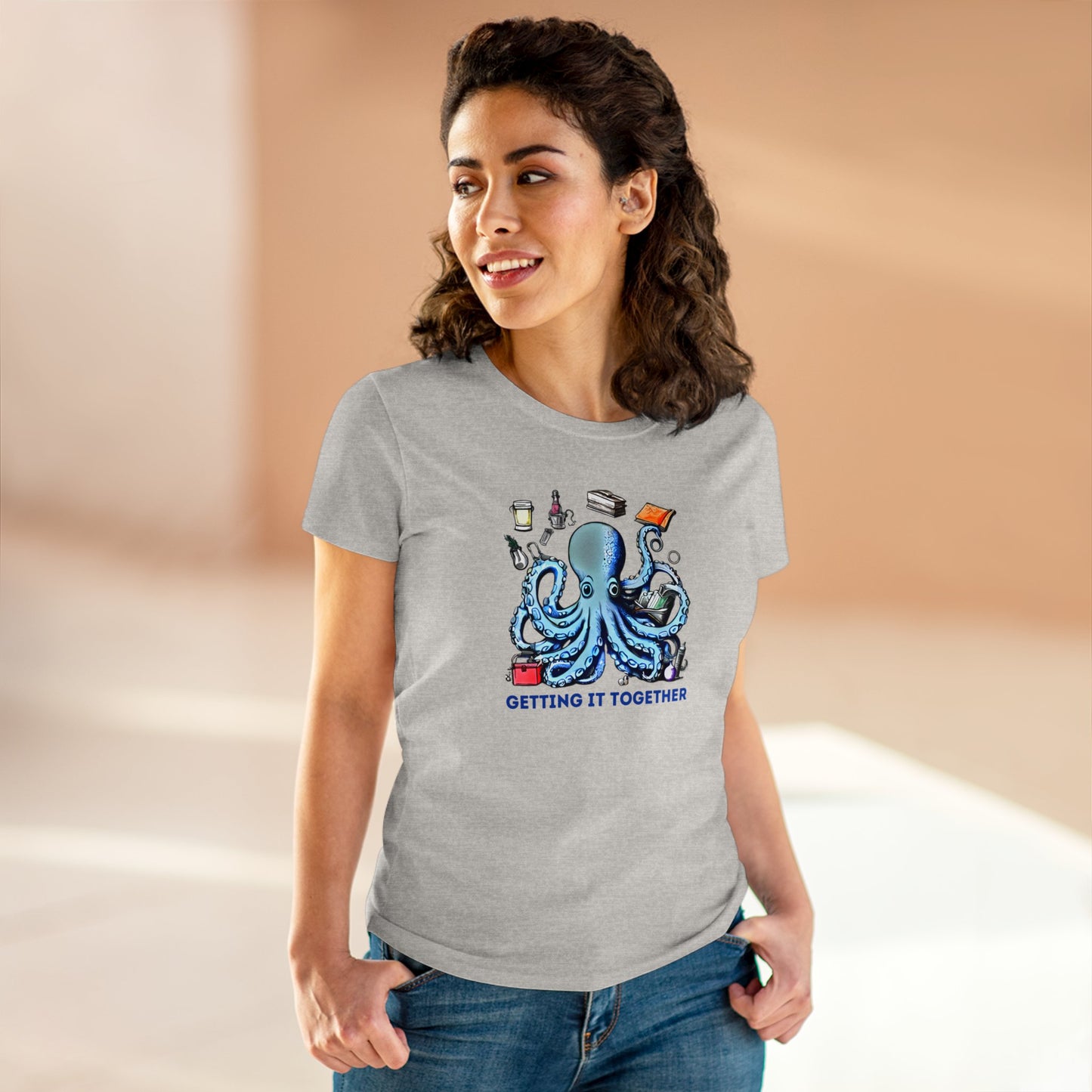 Getting It Together Women's Midweight Cotton Tee