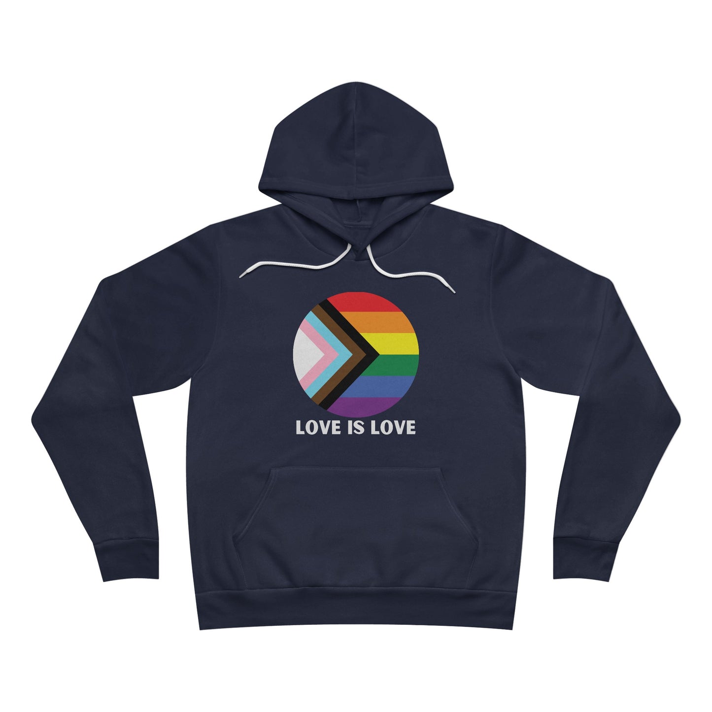 Love Is Love Sponge Fleece Pullover Hoodie