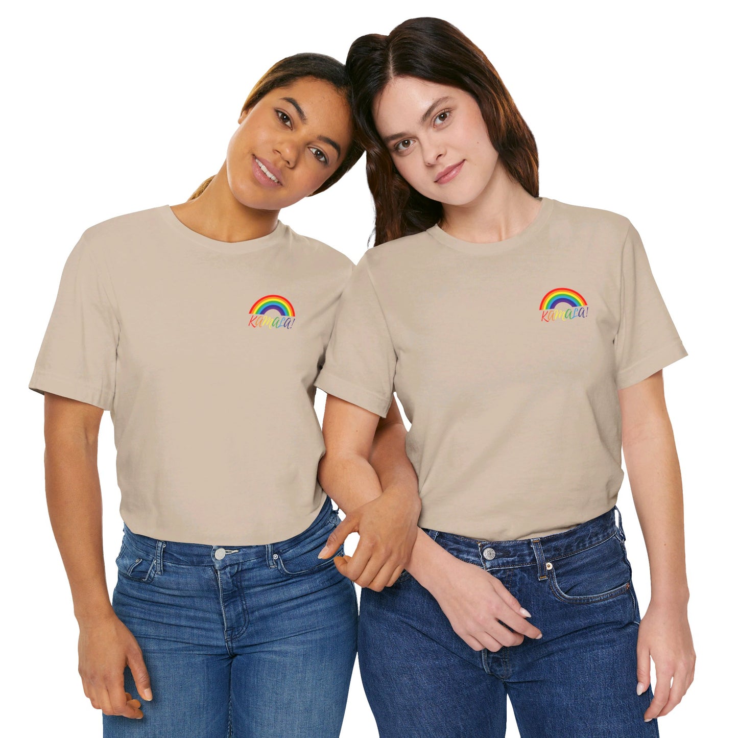 Rainbow Kamala Jersey Short Sleeve Tee