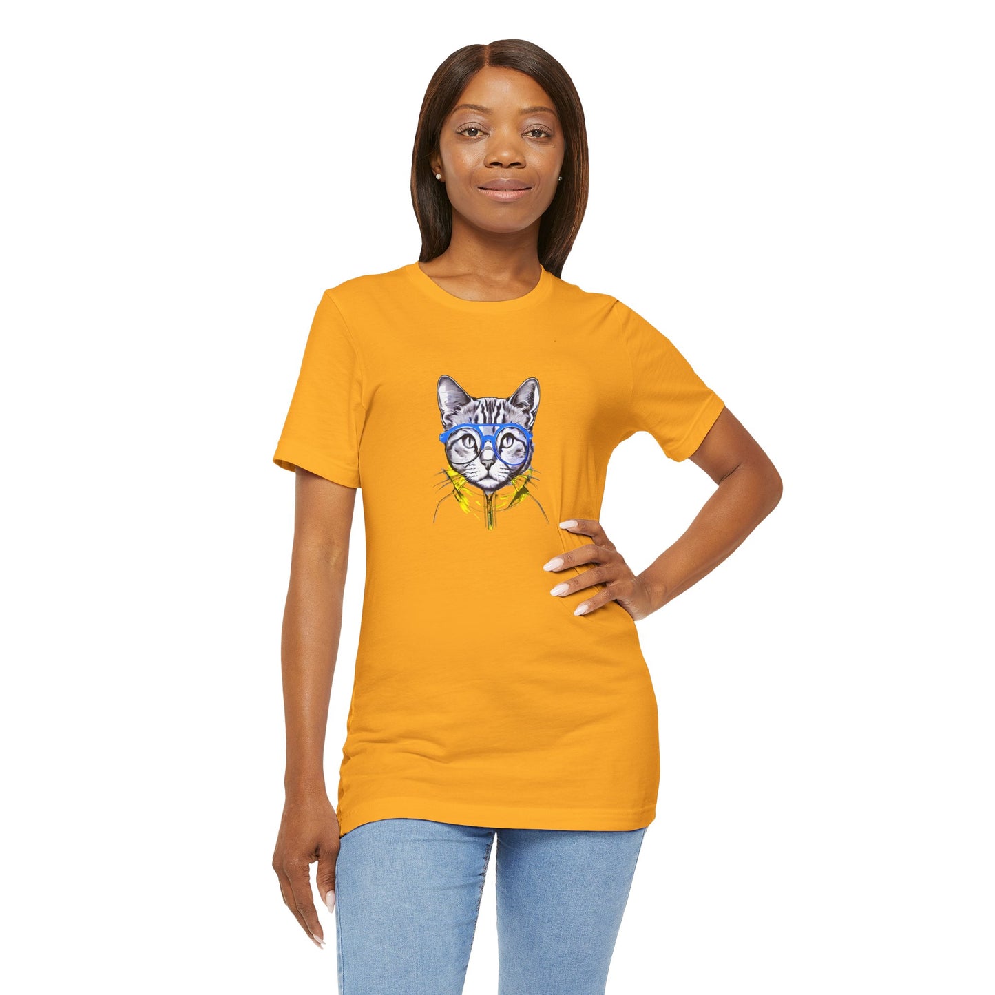 Cat Style Jersey Short Sleeve Tee