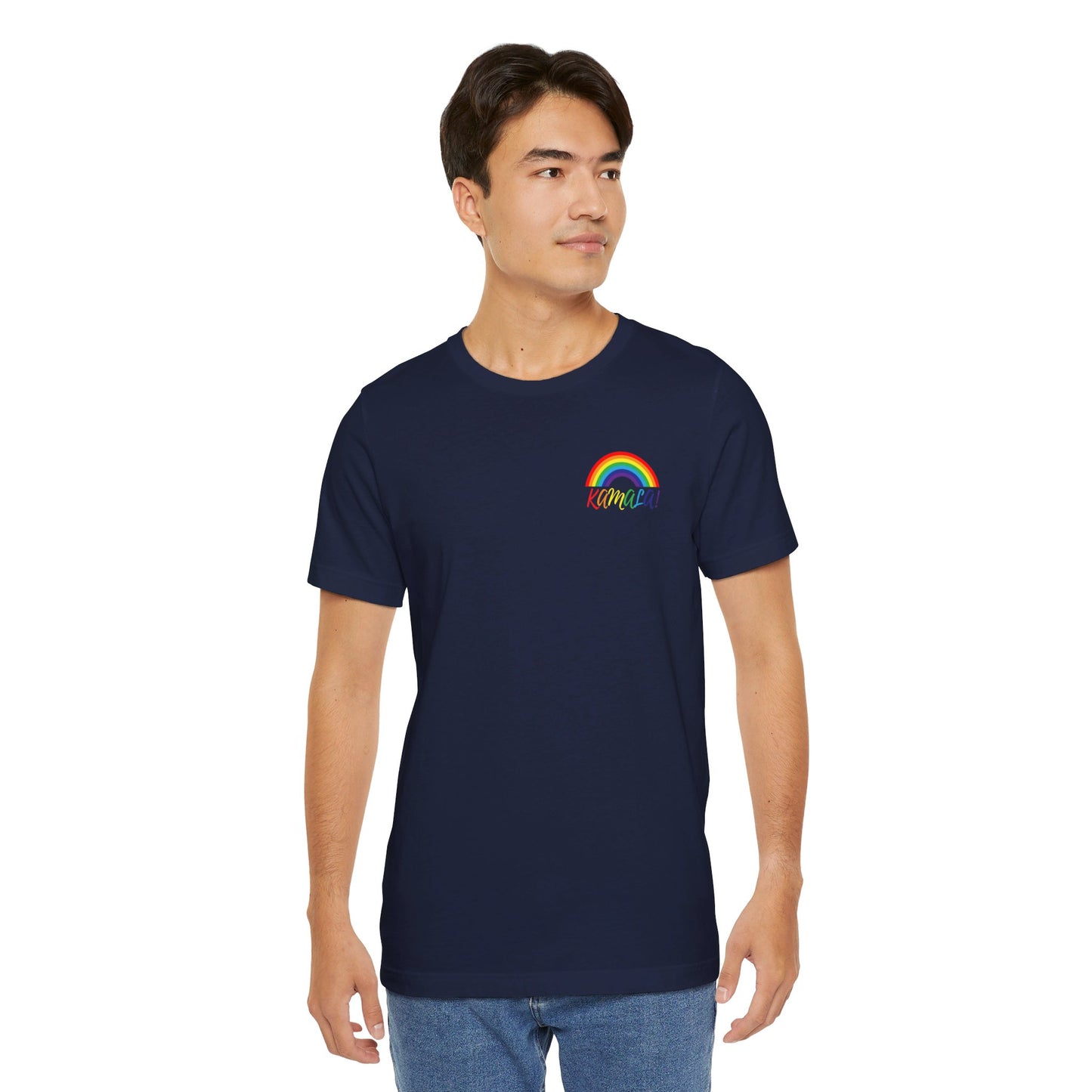 Rainbow Kamala Jersey Short Sleeve Tee