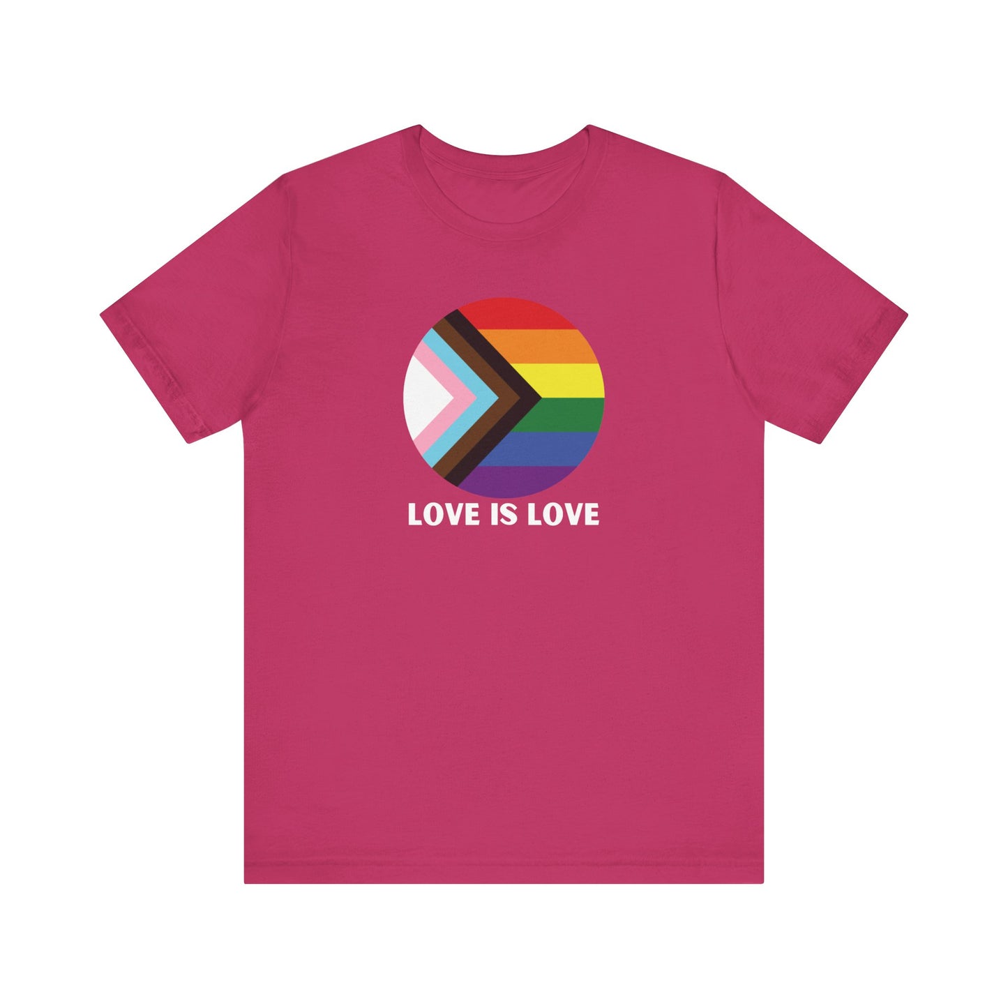 Love Is Love Jersey Short Sleeve Tee